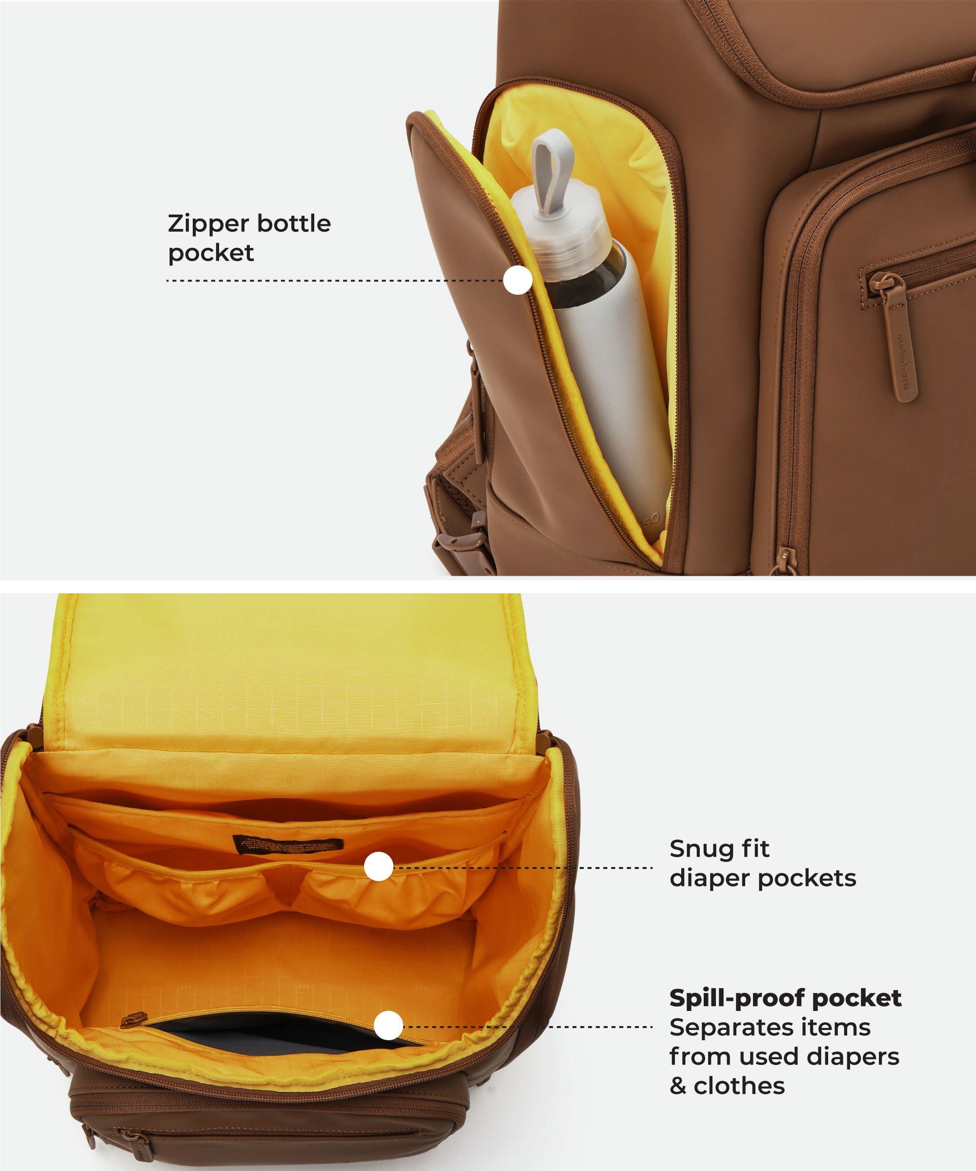 Color_Beach Baby | The Tinker Diaper Backpack - 23L