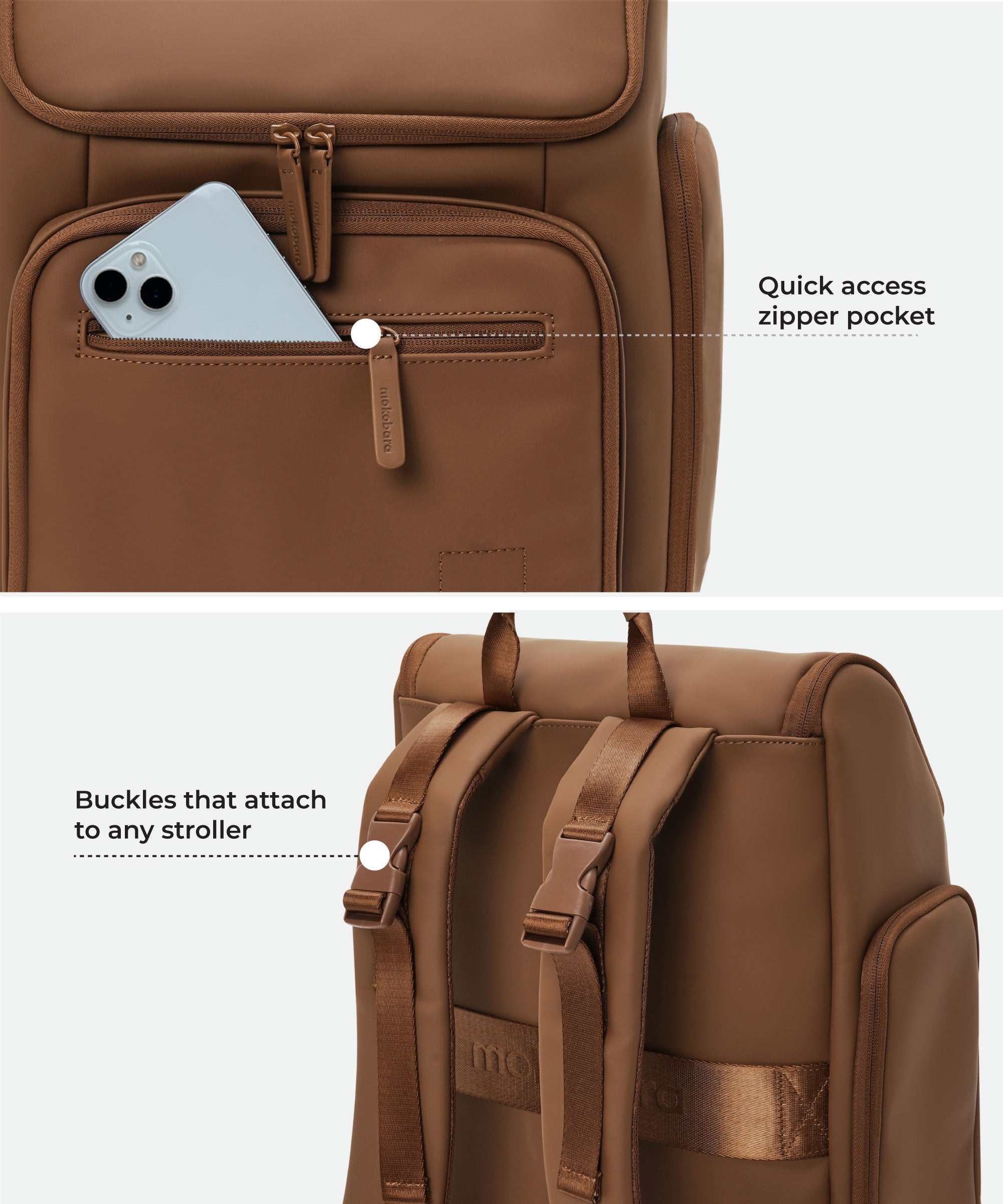 Color_Beach Baby | The Tinker Diaper Backpack - 23L