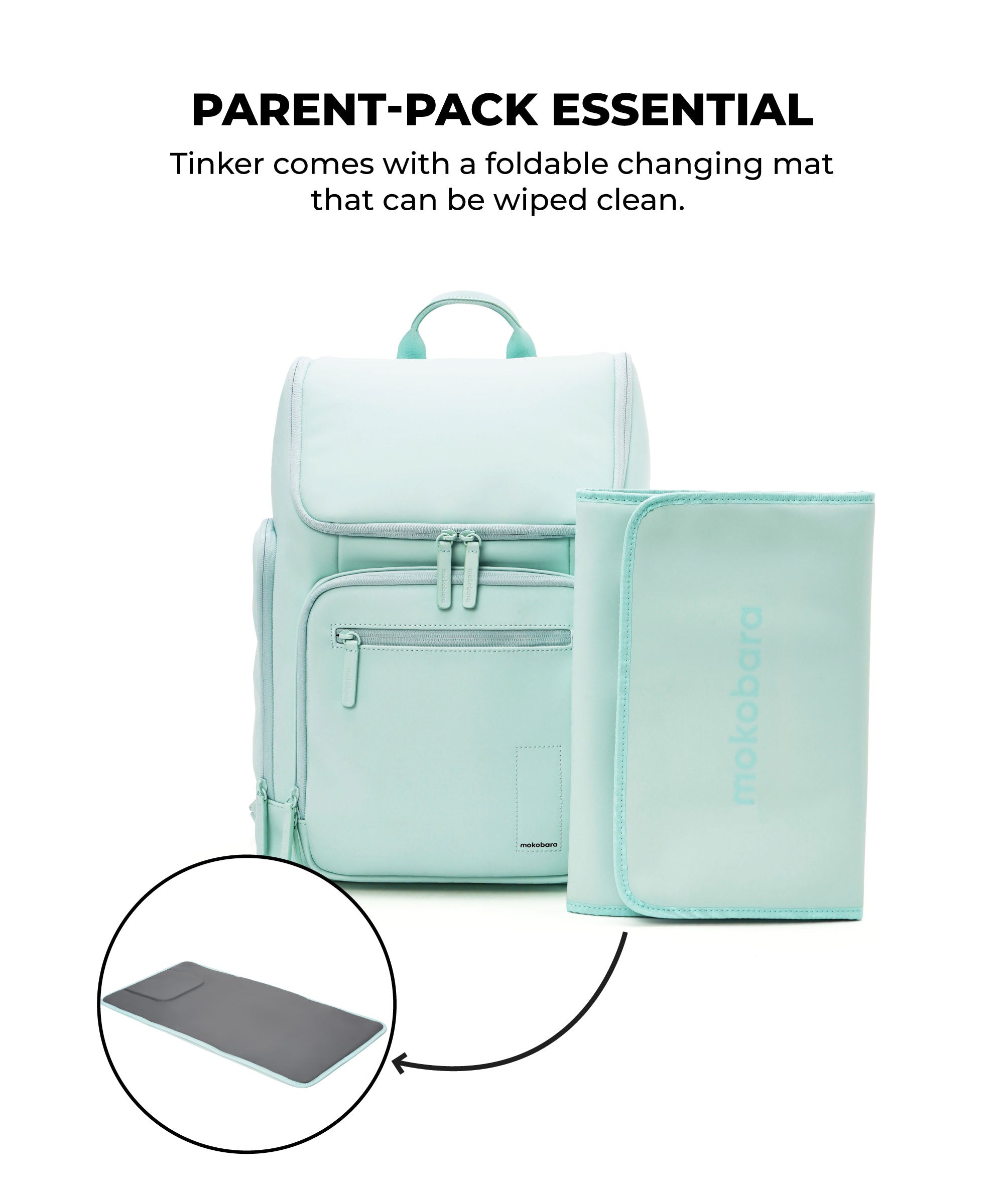 Color_Nomnom | The Tinker Diaper Backpack - 23L