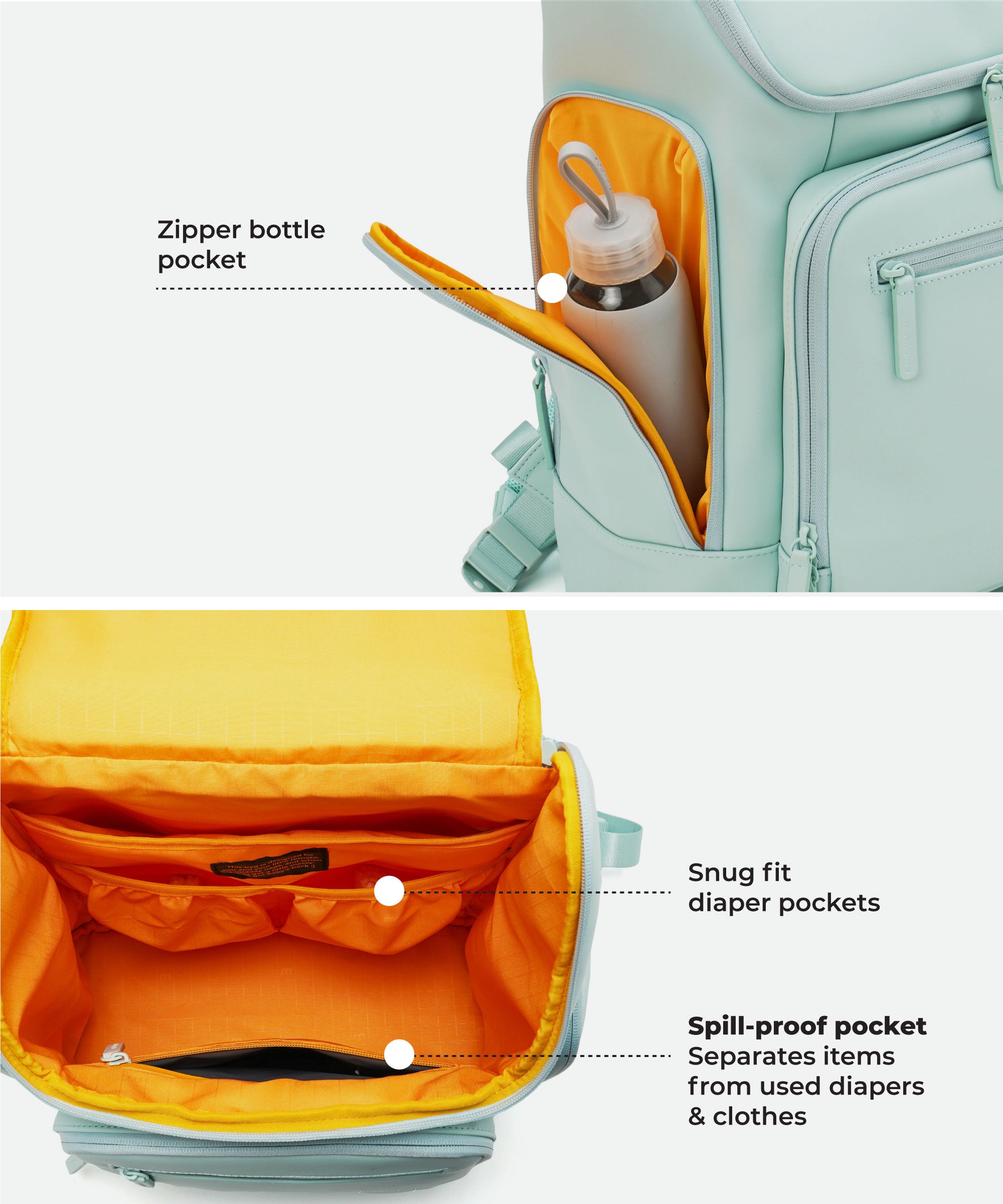 Color_Nomnom | The Tinker Diaper Backpack - 23L