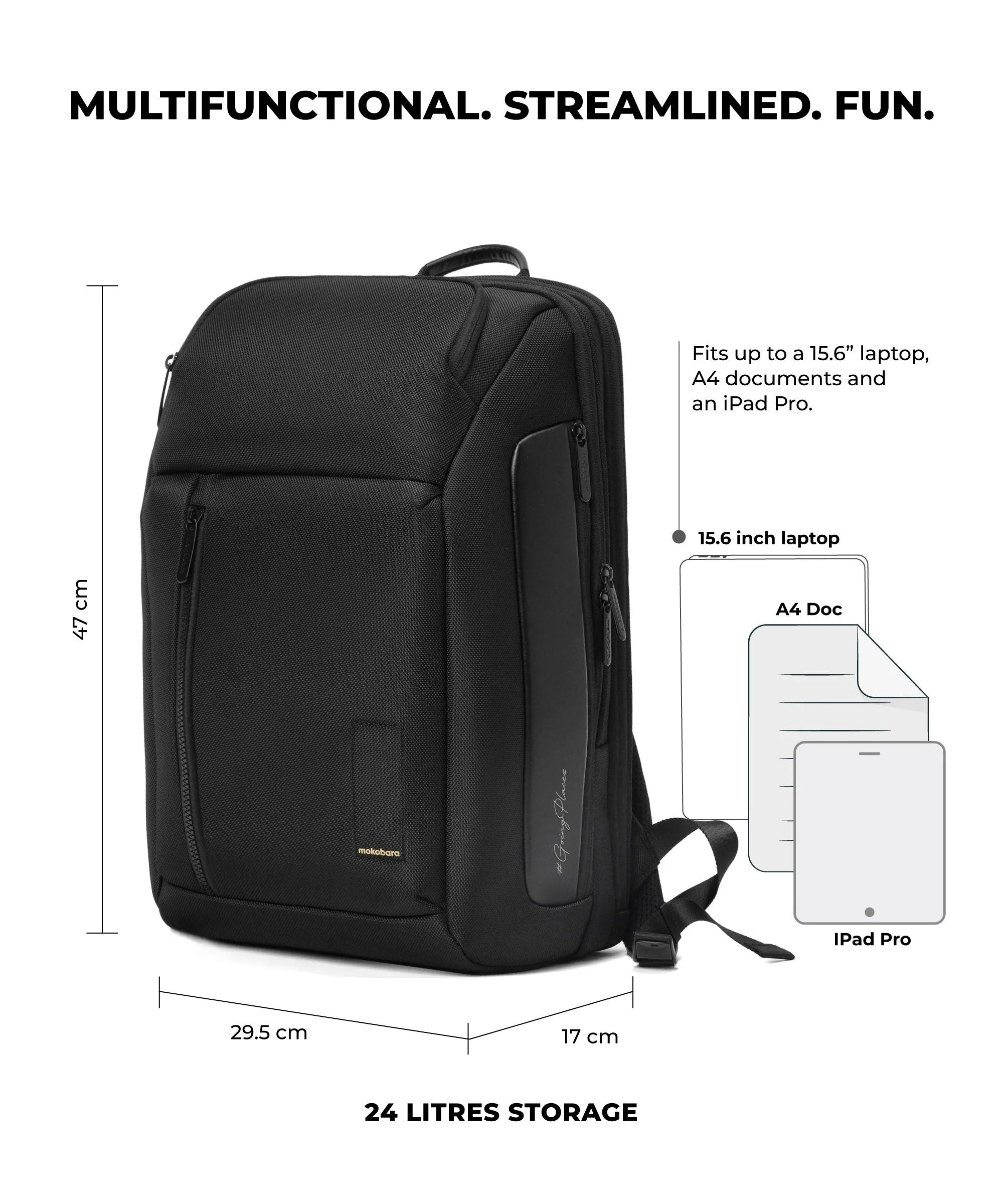 Color_Money Moves | The Transit Backpack Pro - 24L