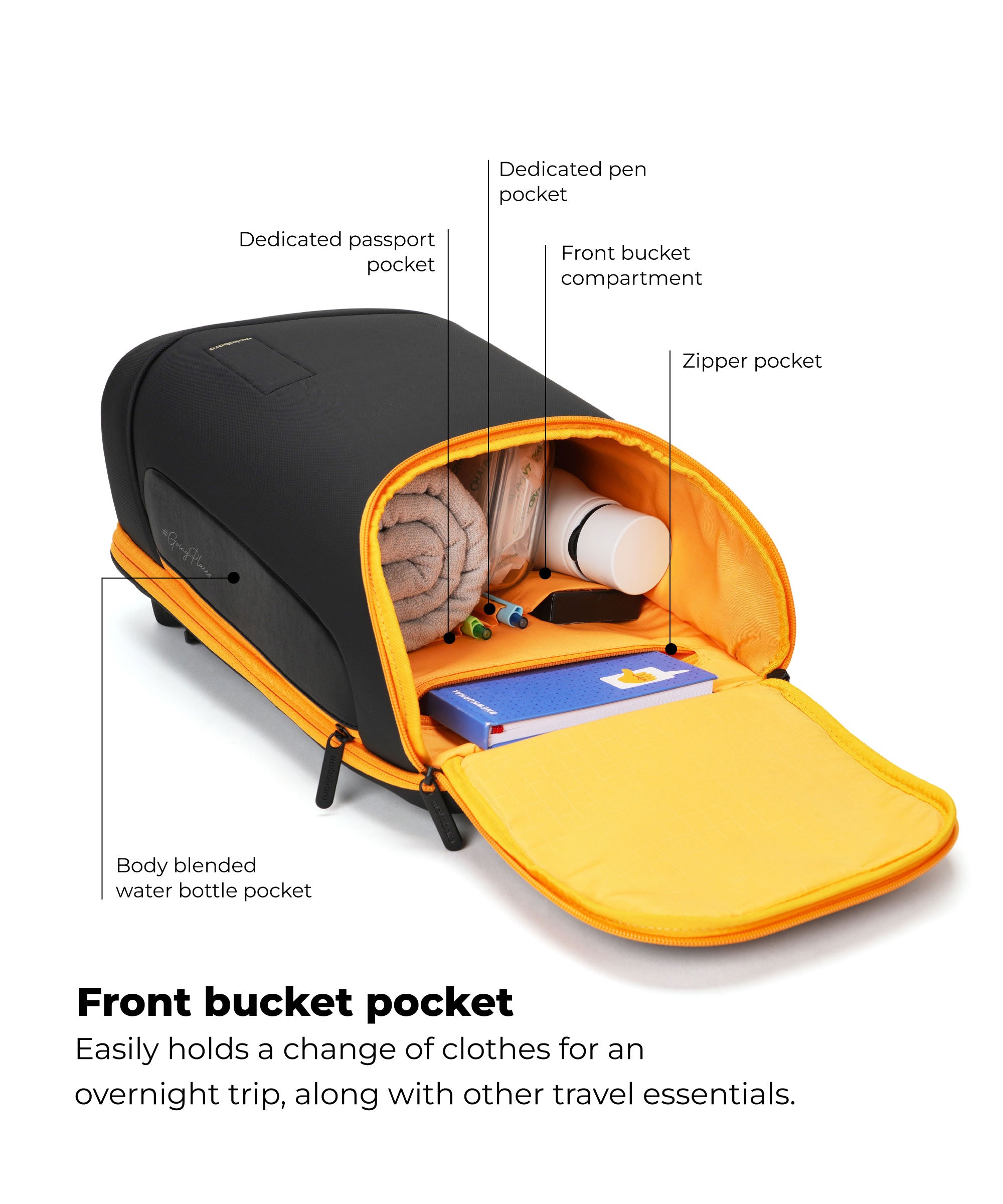 Color_Money Moves Sunray | The Transit Backpack - 20L