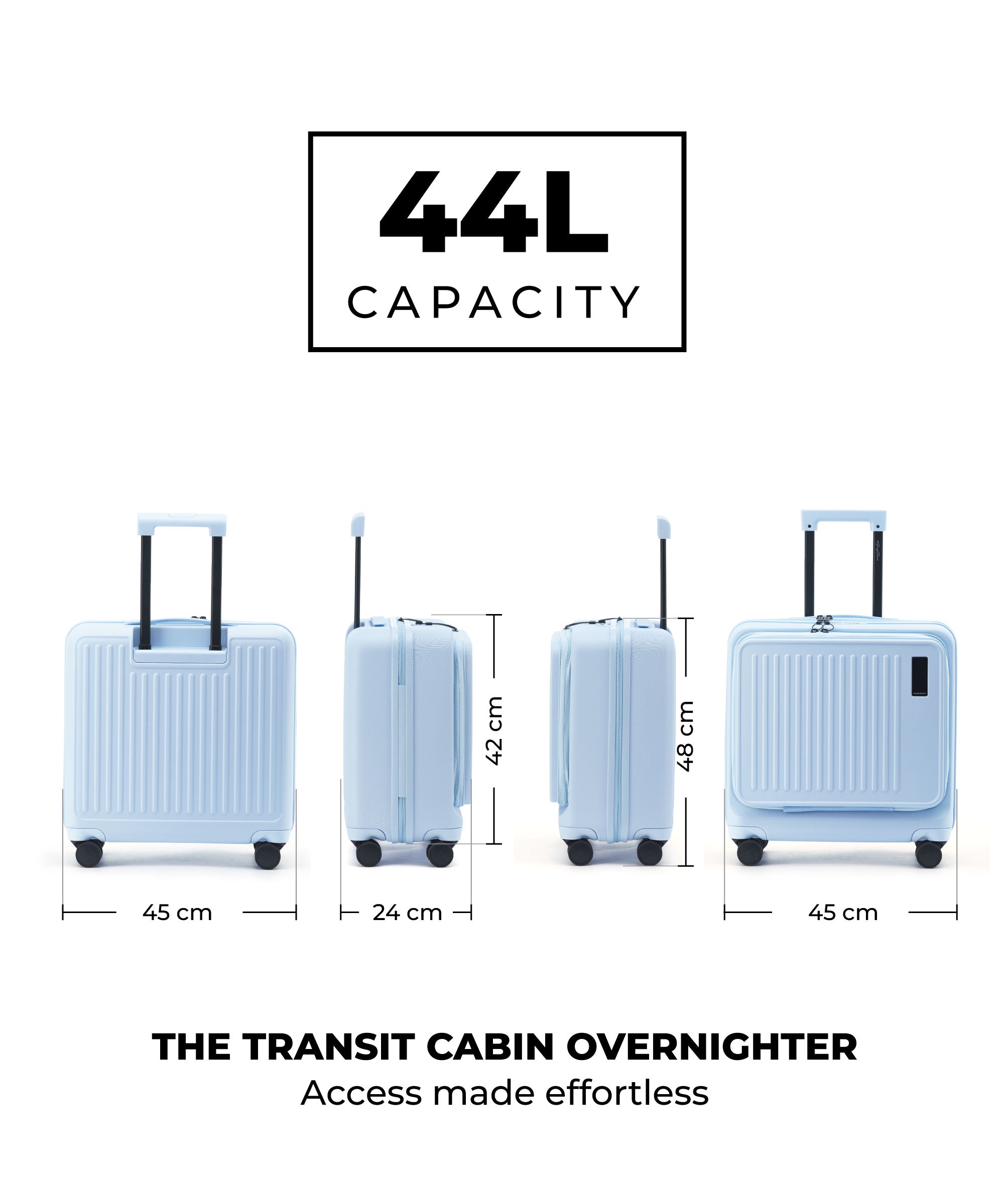 Color_Shy Blue | The Transit Cabin Overnighter