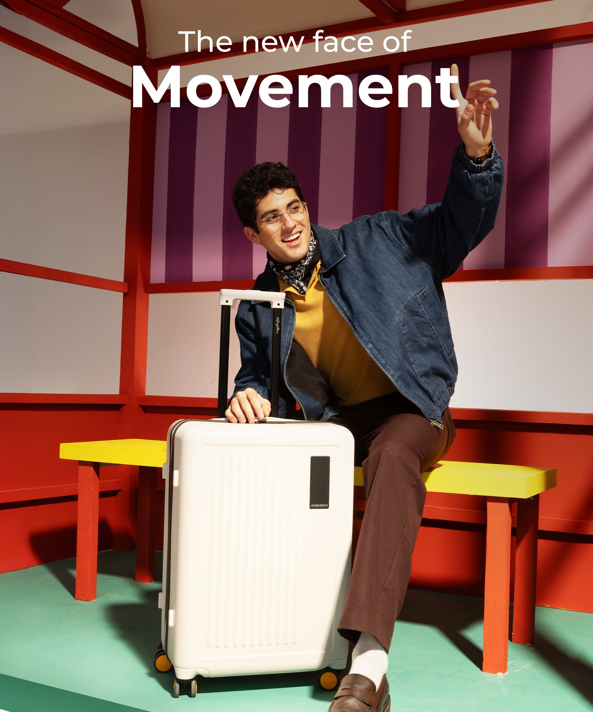 Color_Money Moves Sunray | The Transit Luggage - Check-in