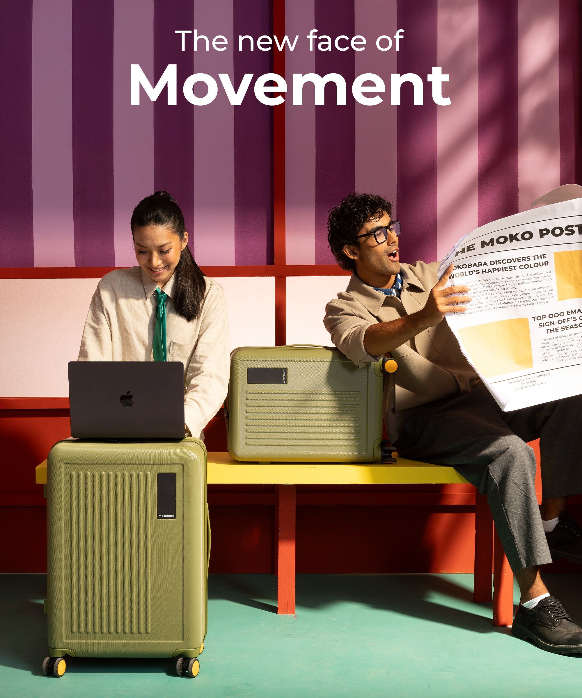 Color_Money Moves | The Transit Luggage - Set of 2