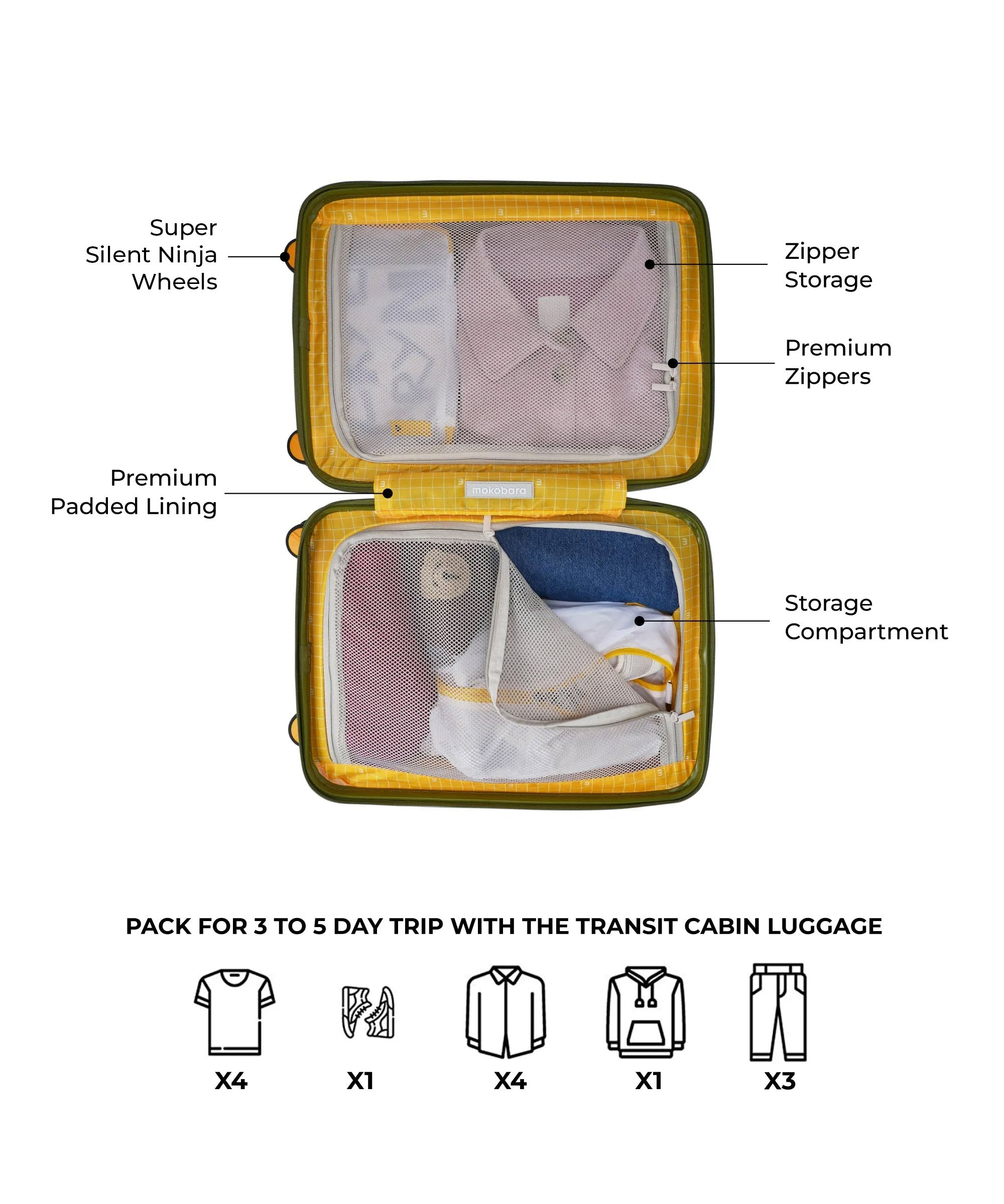 Color_ Crypto Sunray (Limited Edition) | The Transit Luggage - Cabin