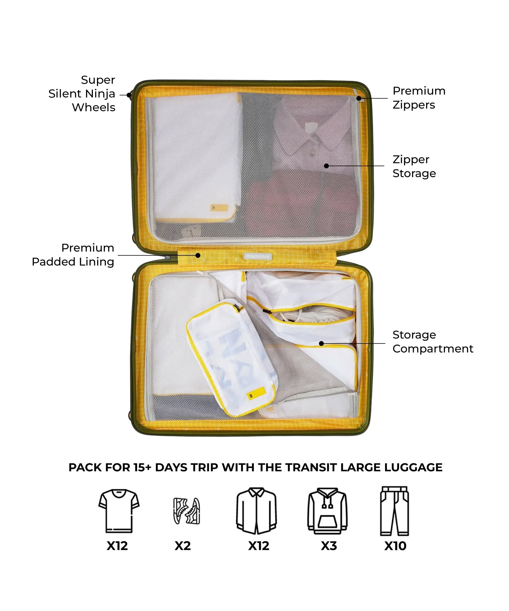 Color_Crypto | The Transit Luggage - Check-in Large