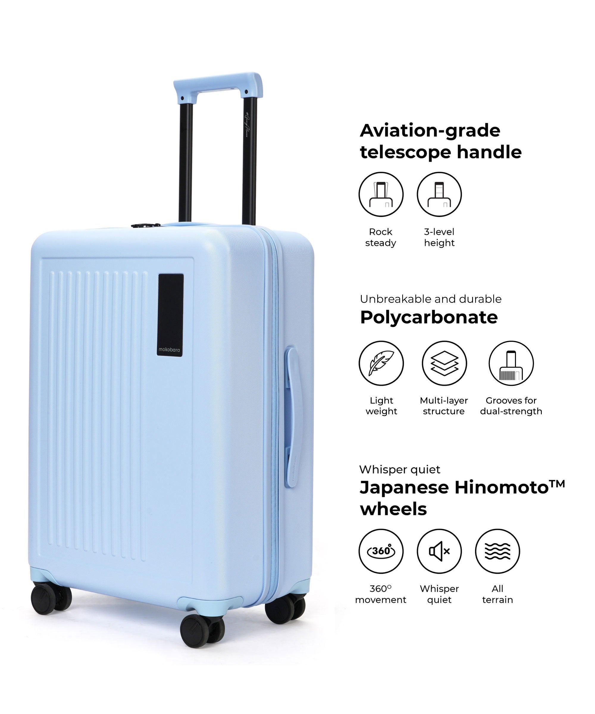 Color_Shy Blue | The Transit Wave - Set of 3