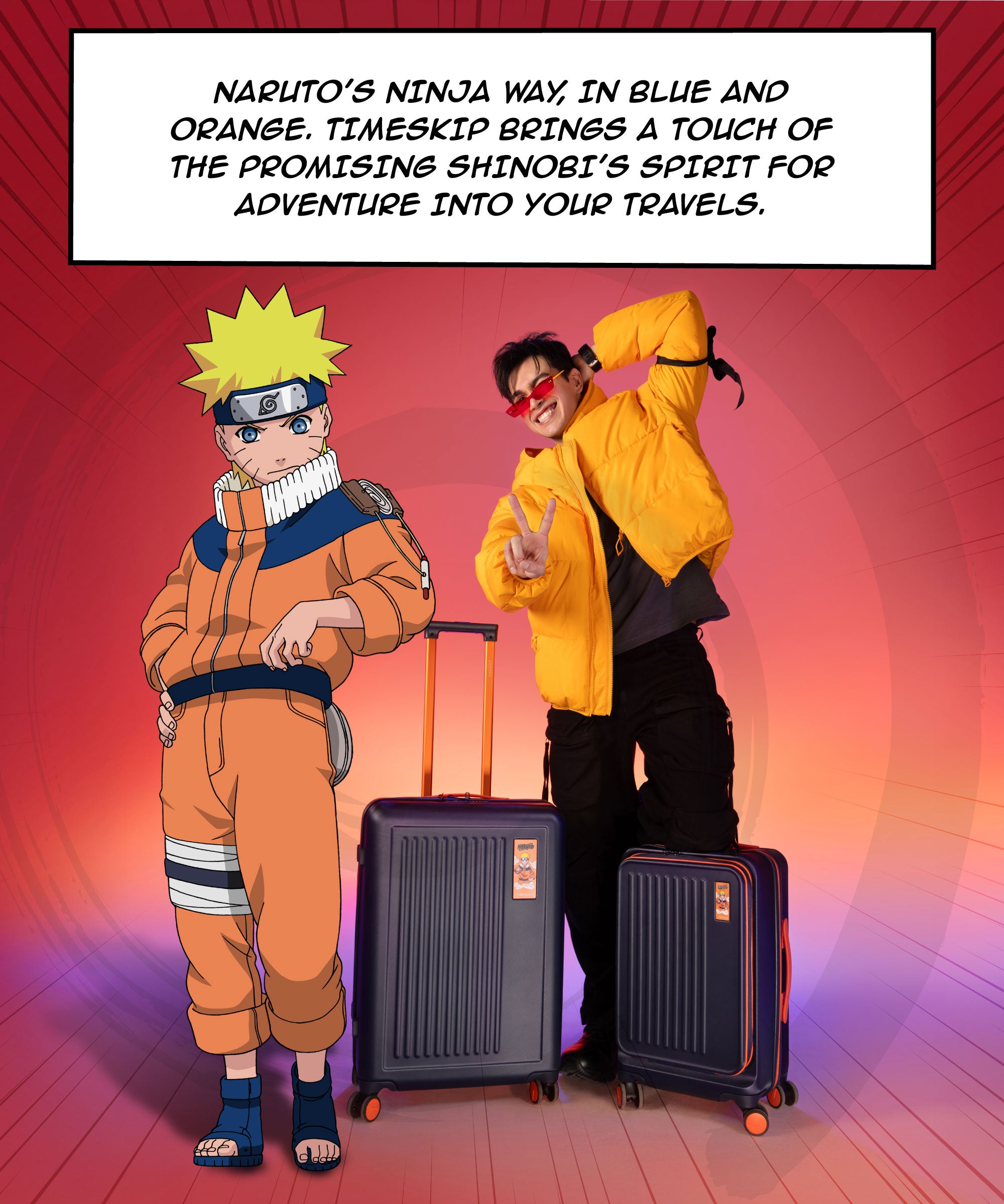 Color_Timeskip | The Moko x Naruto Transit Set of 2