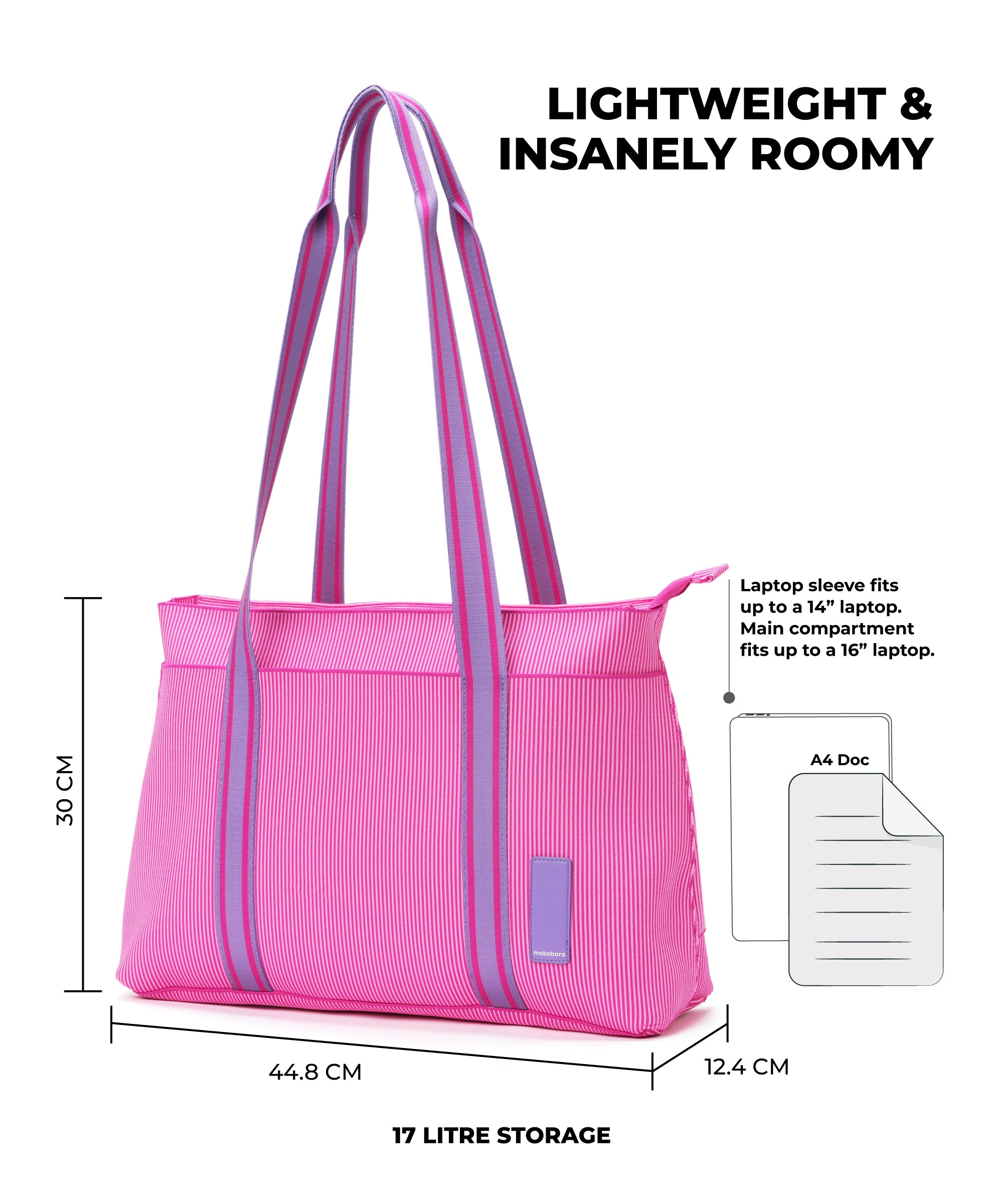 Color_Very Berry | The XOXO Carry-All Tote