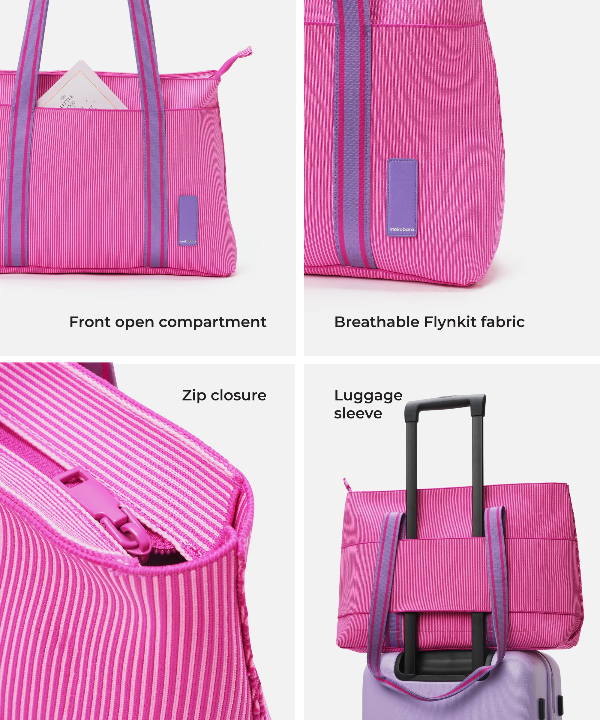 Color_Very Berry | The XOXO Carry-All Tote