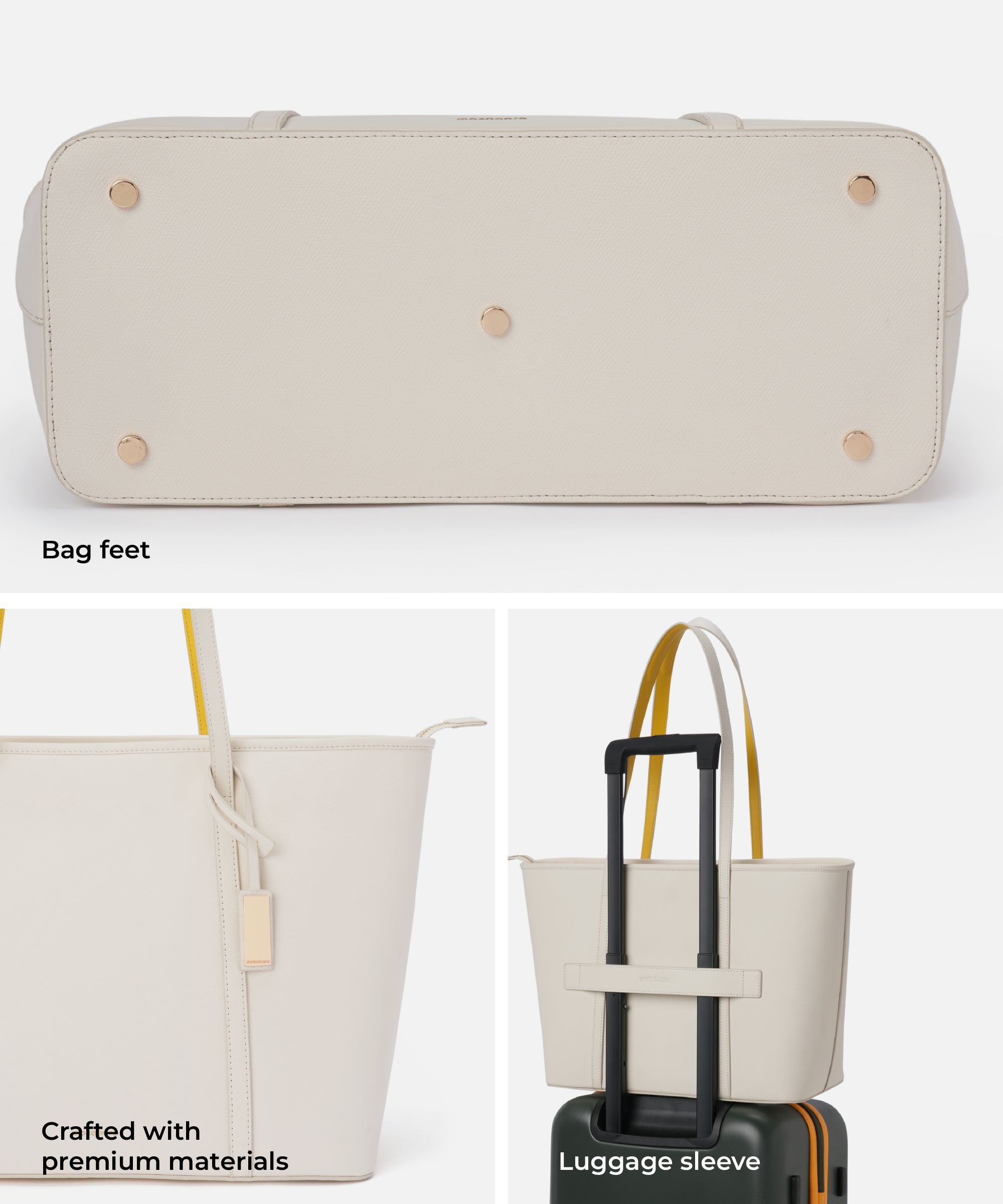 Color_Oatmik| The Astrid Tote