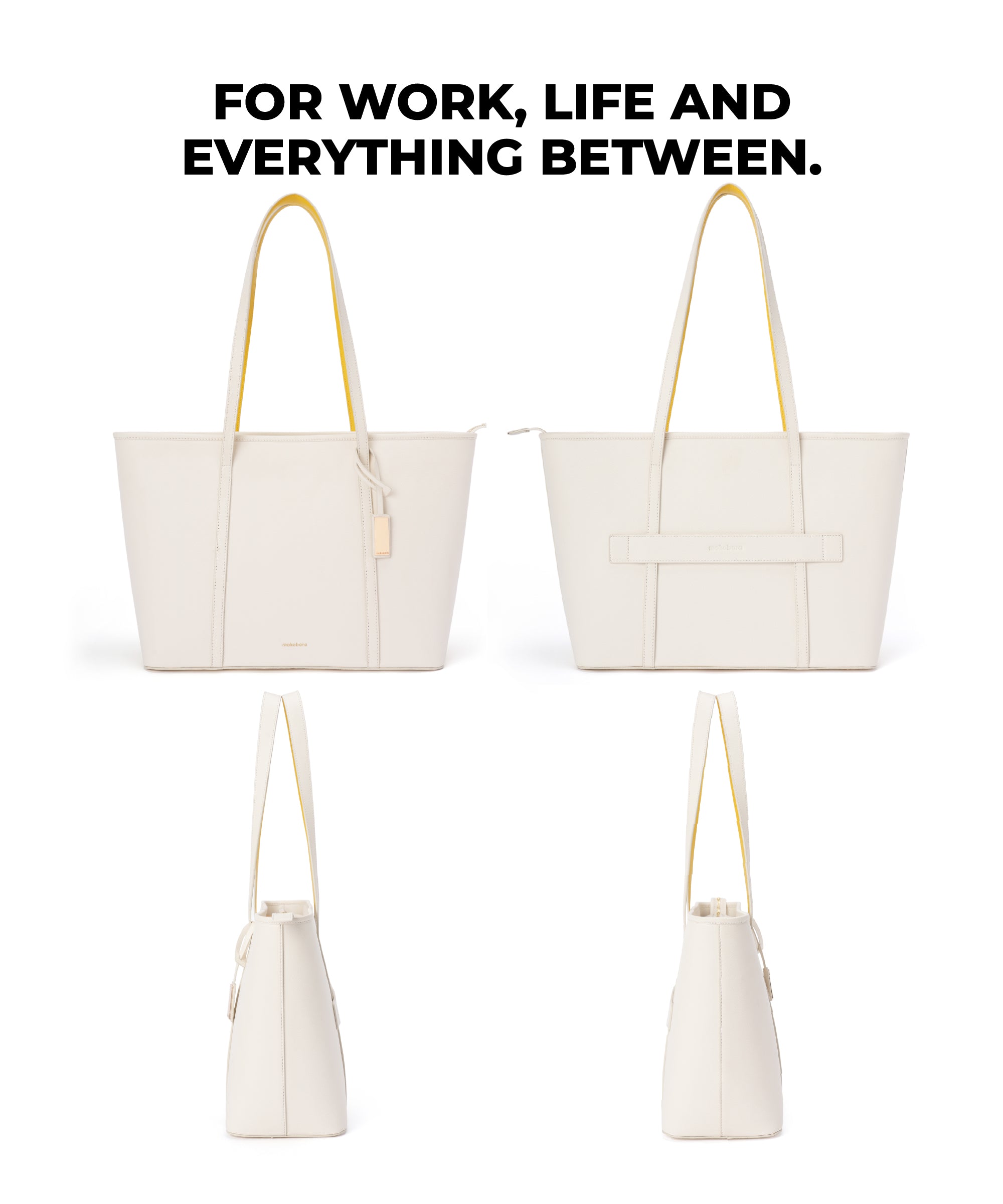 Color_Oatmik| The Astrid Tote