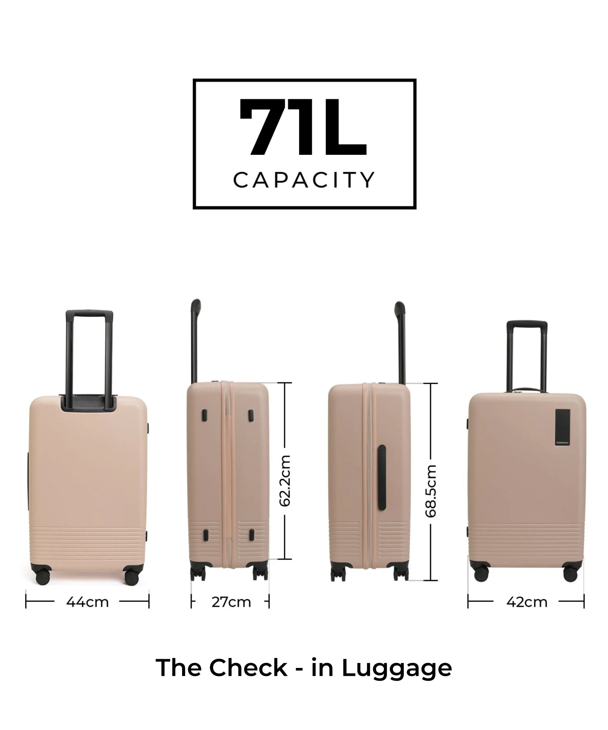 Color_No Filter | The Set of 3 Luggage