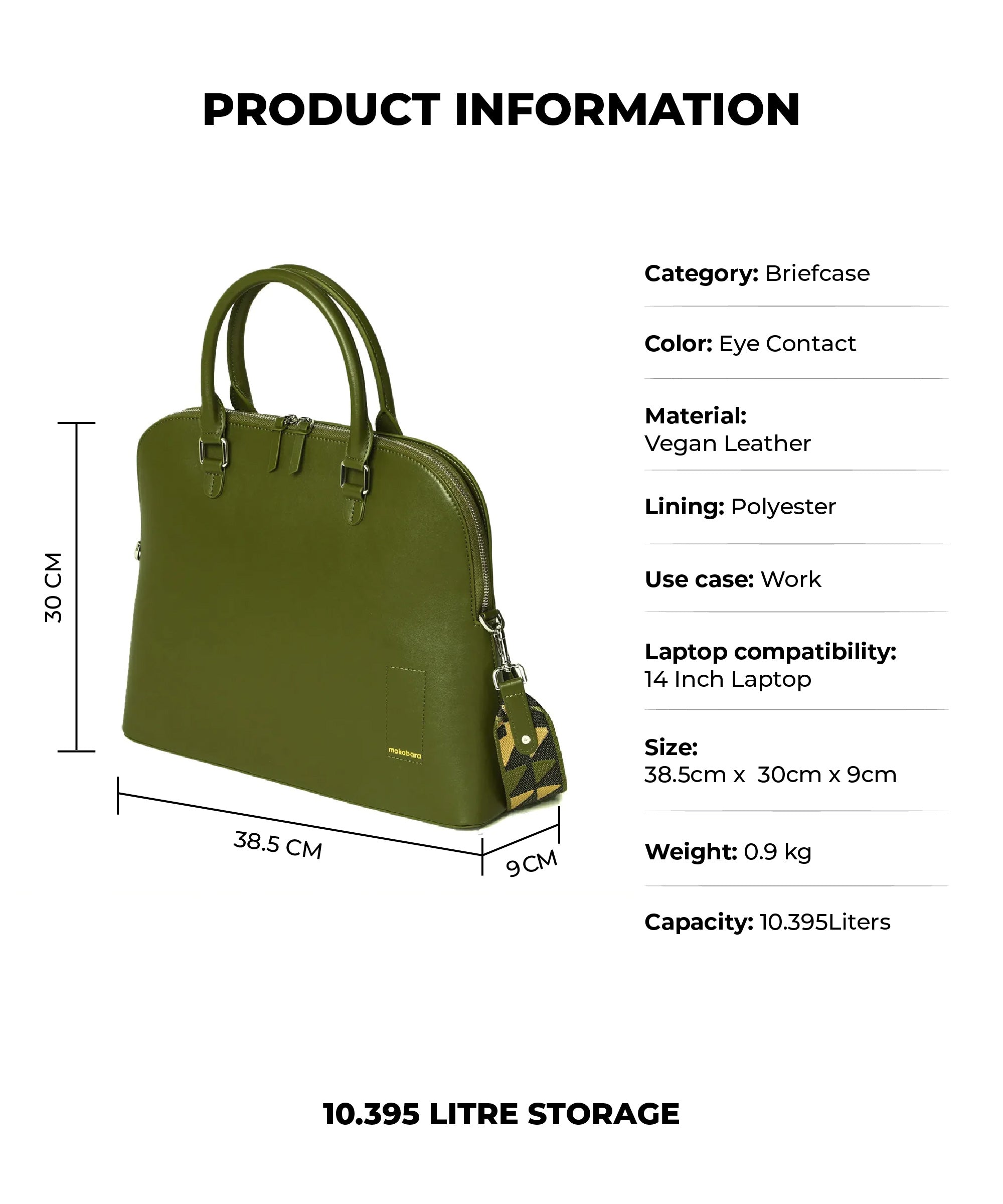 Color_Eye Contact | The Slim Briefcase