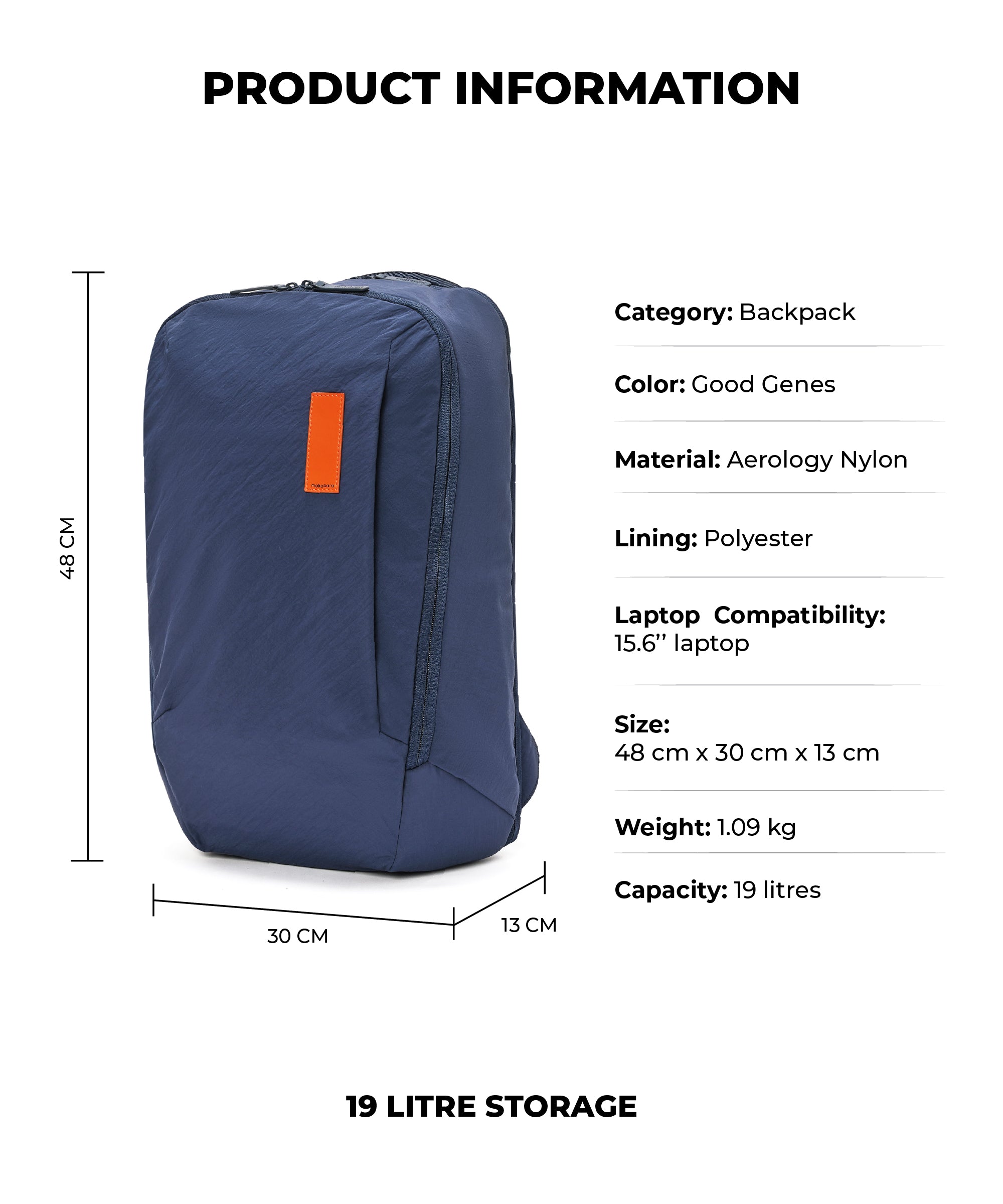 Color_Good Genes | The Aisle backpack