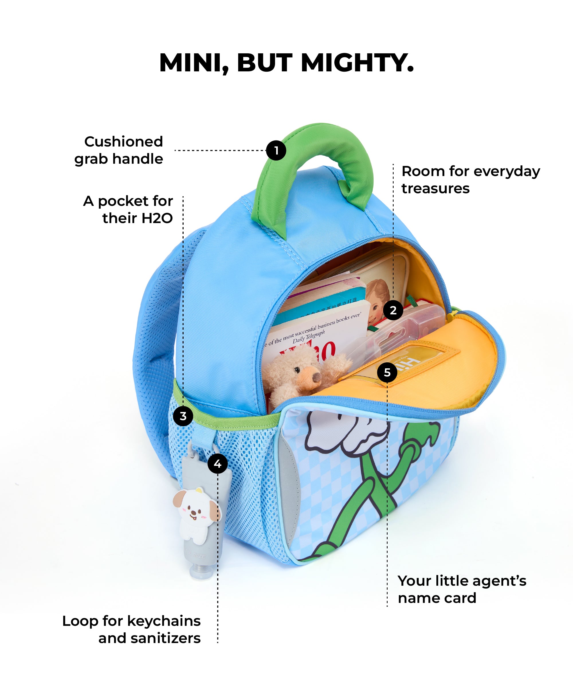 Color_Petal City | The Dim Sum Backpack - 10L