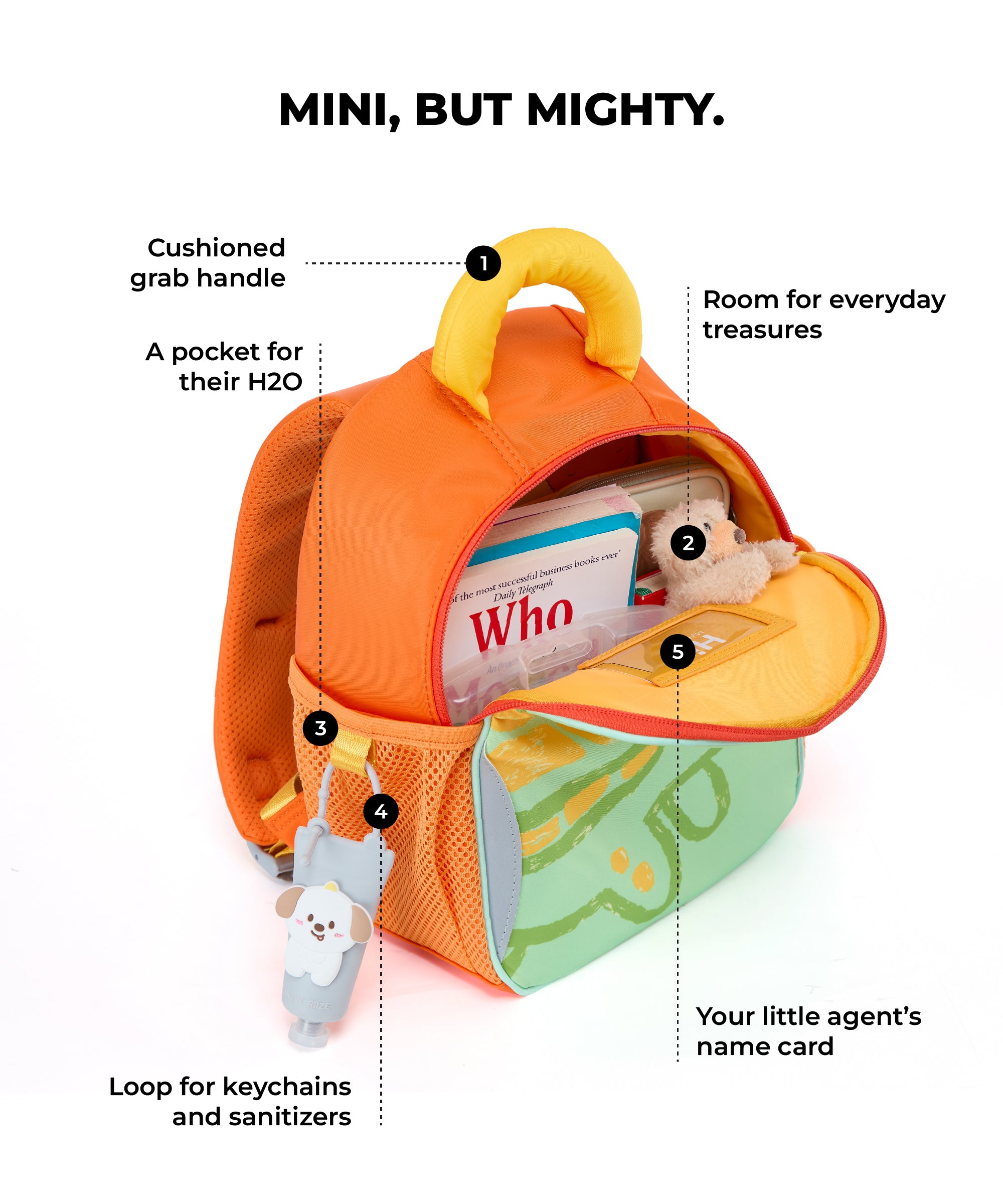 Color_Turbo Turtle | The Dim Sum Backpack - 10L