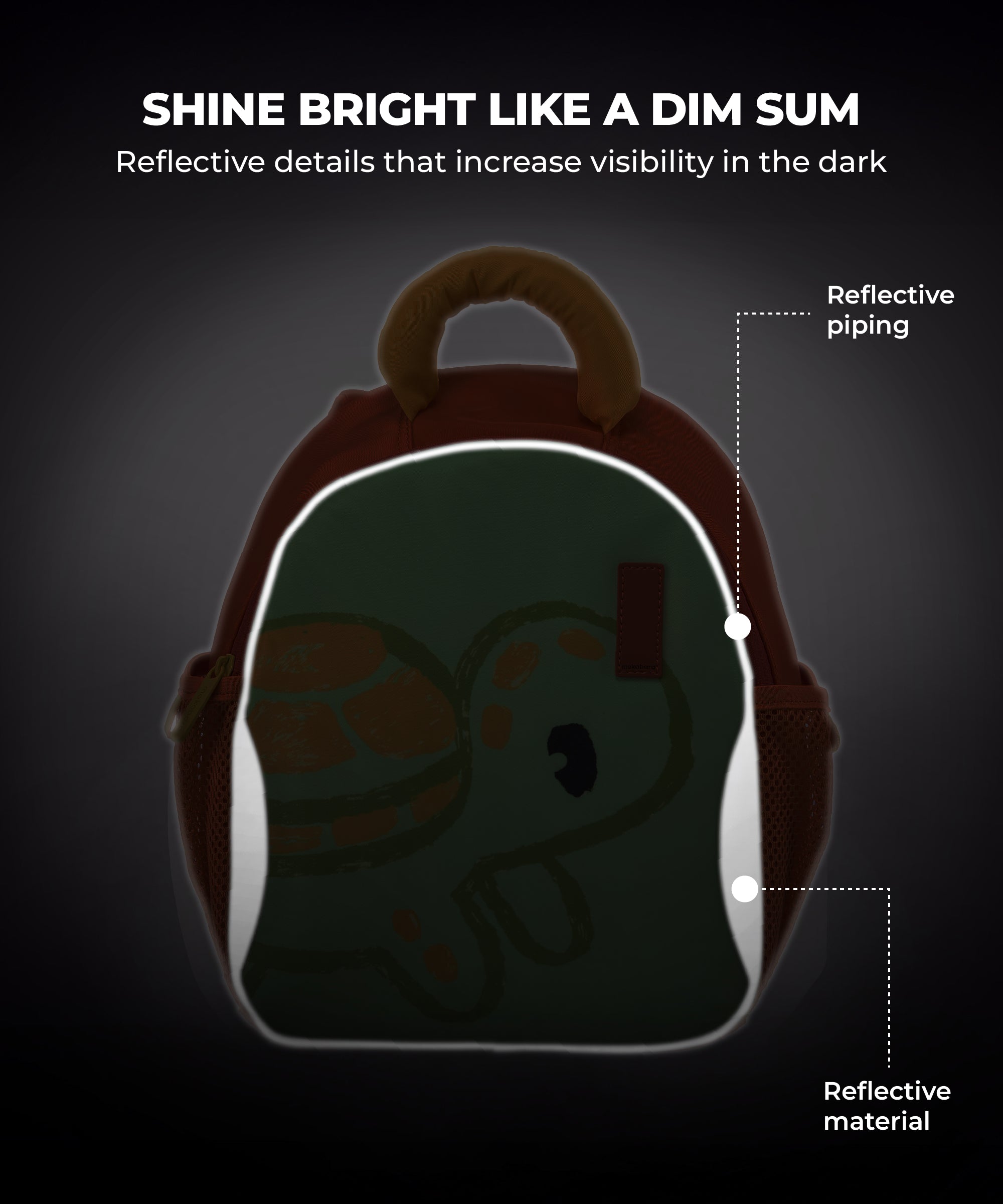 Color_Turbo Turtle | The Dim Sum Backpack - 10L