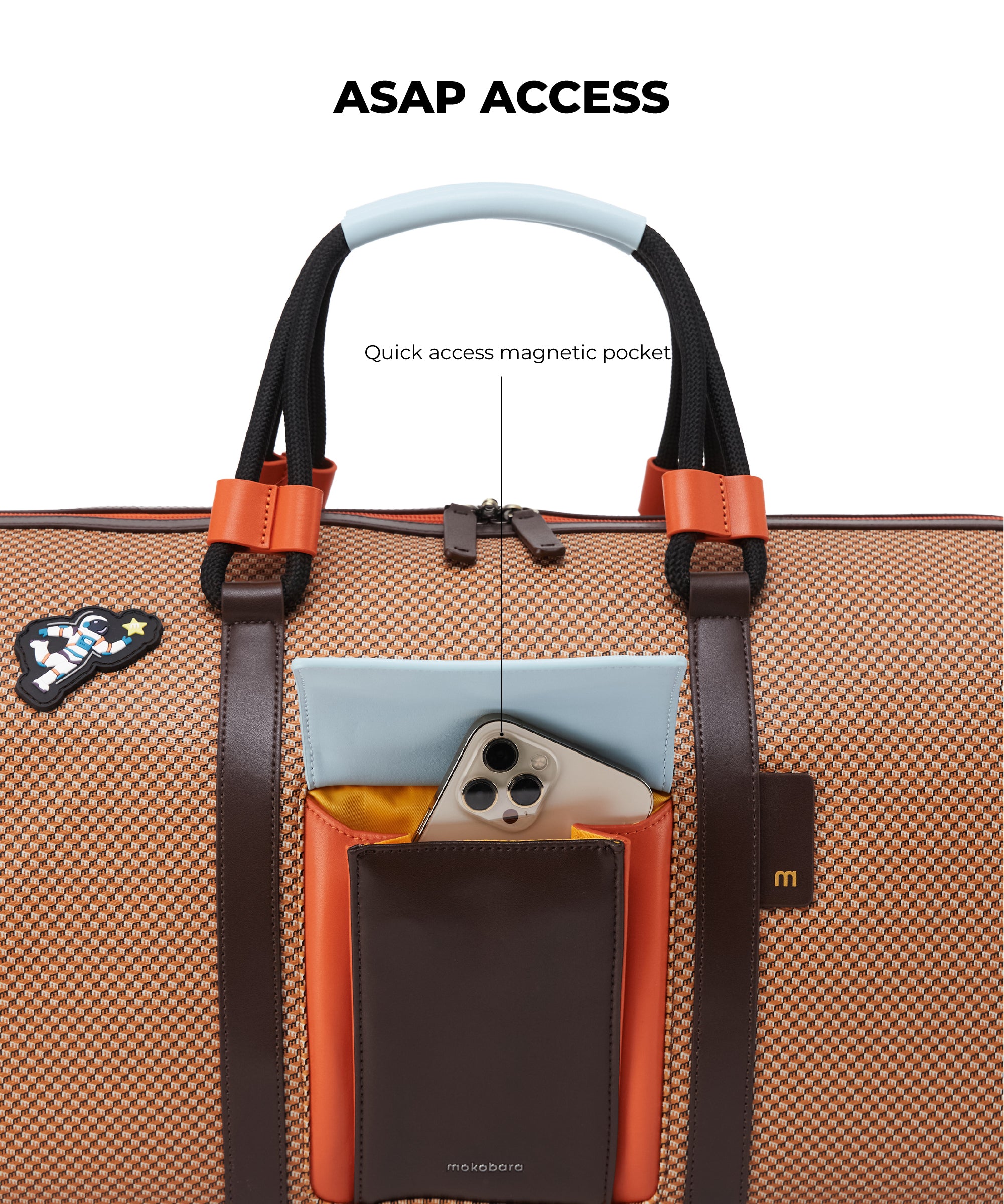 Color_Mokogram Tofu | The Heist Duffle