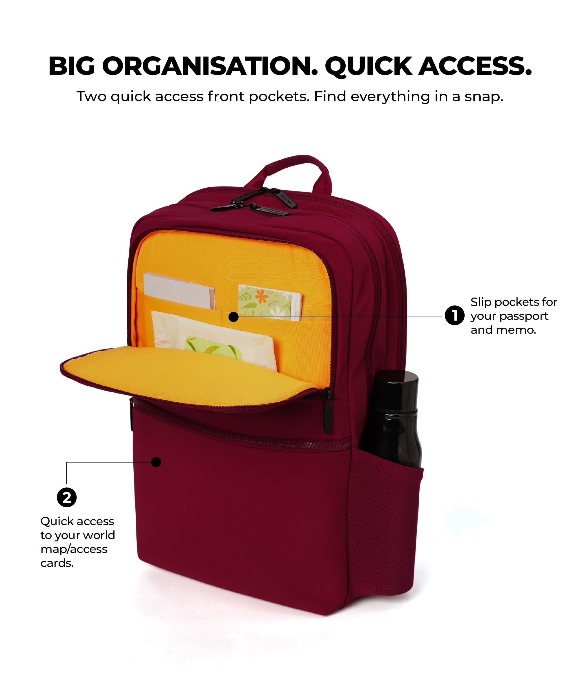 Color_Feeling Grapeful (plush) | The Kaleido Backpack - 28L