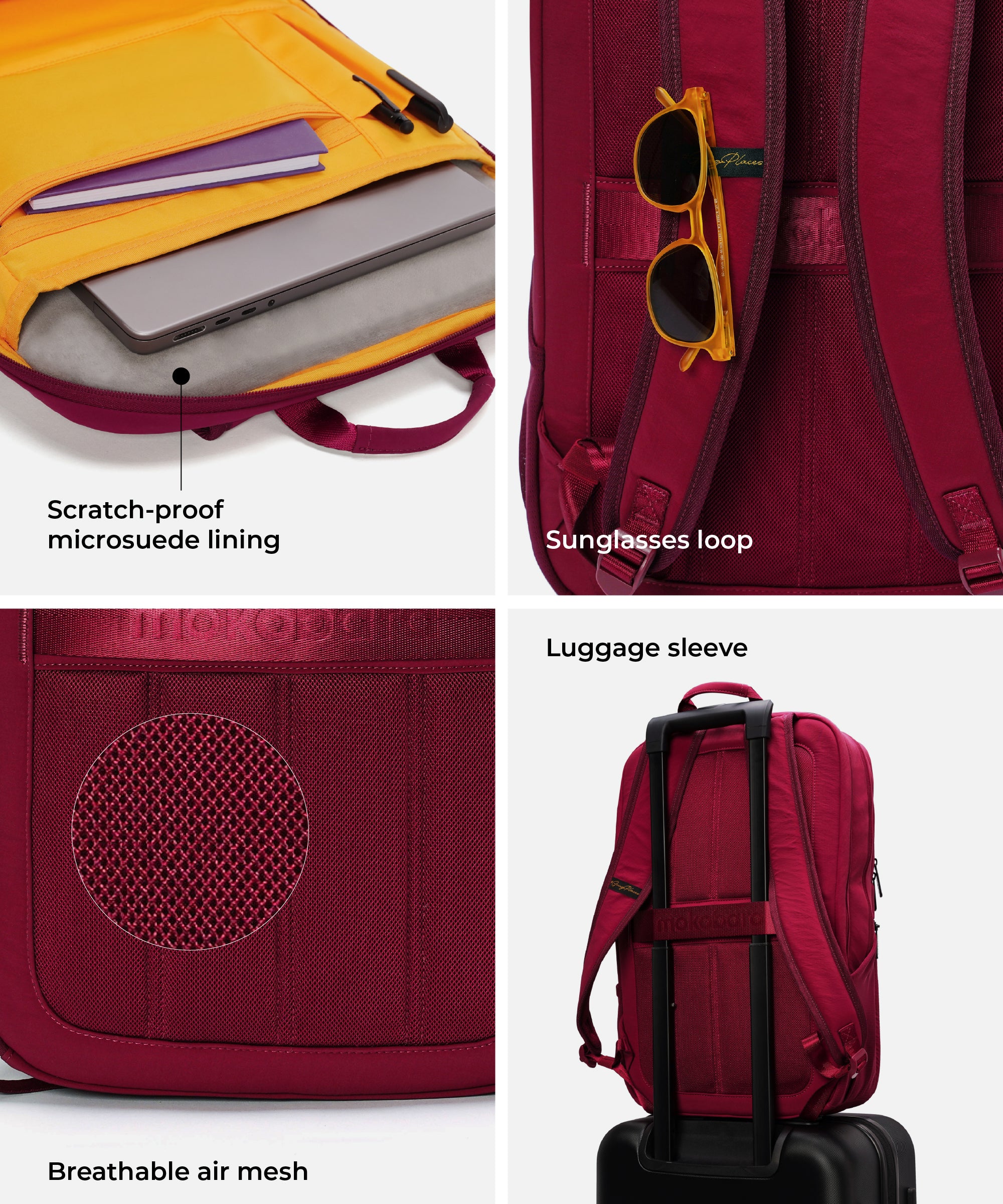 Color_Feeling Grapeful (plush) | The Kaleido Backpack - 28L