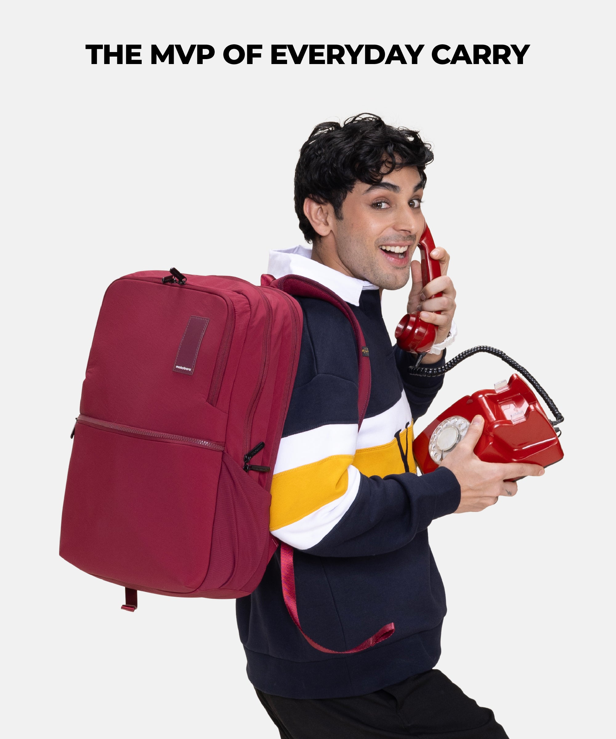 Color_Feeling Grapeful (plush) | The Kaleido Backpack - 28L