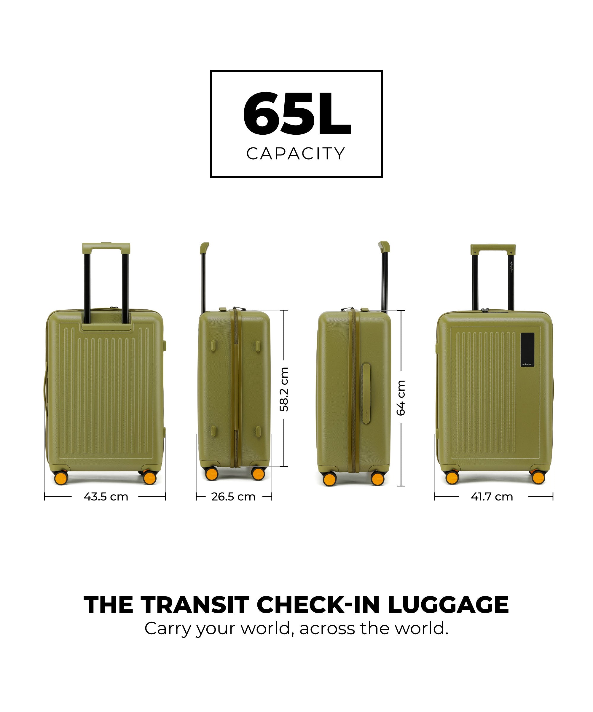 Color_So Matcha | The Transit Luggage - Check-in
