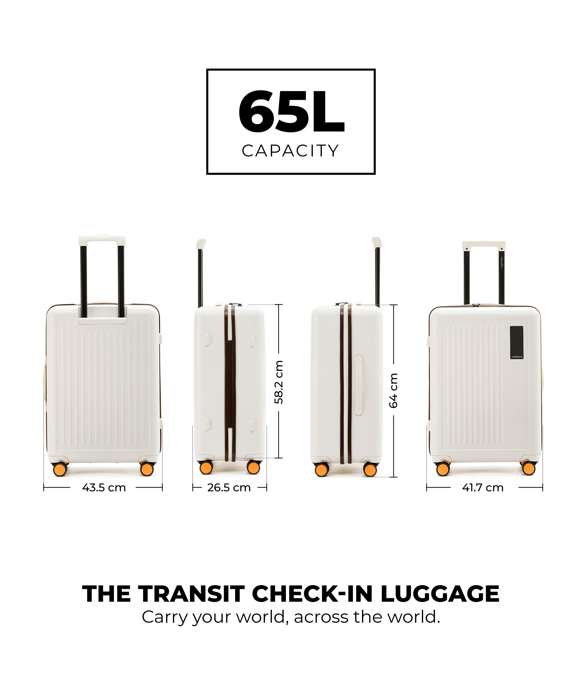 Color_Still Loading Brownray | The Transit Luggage - Check-in