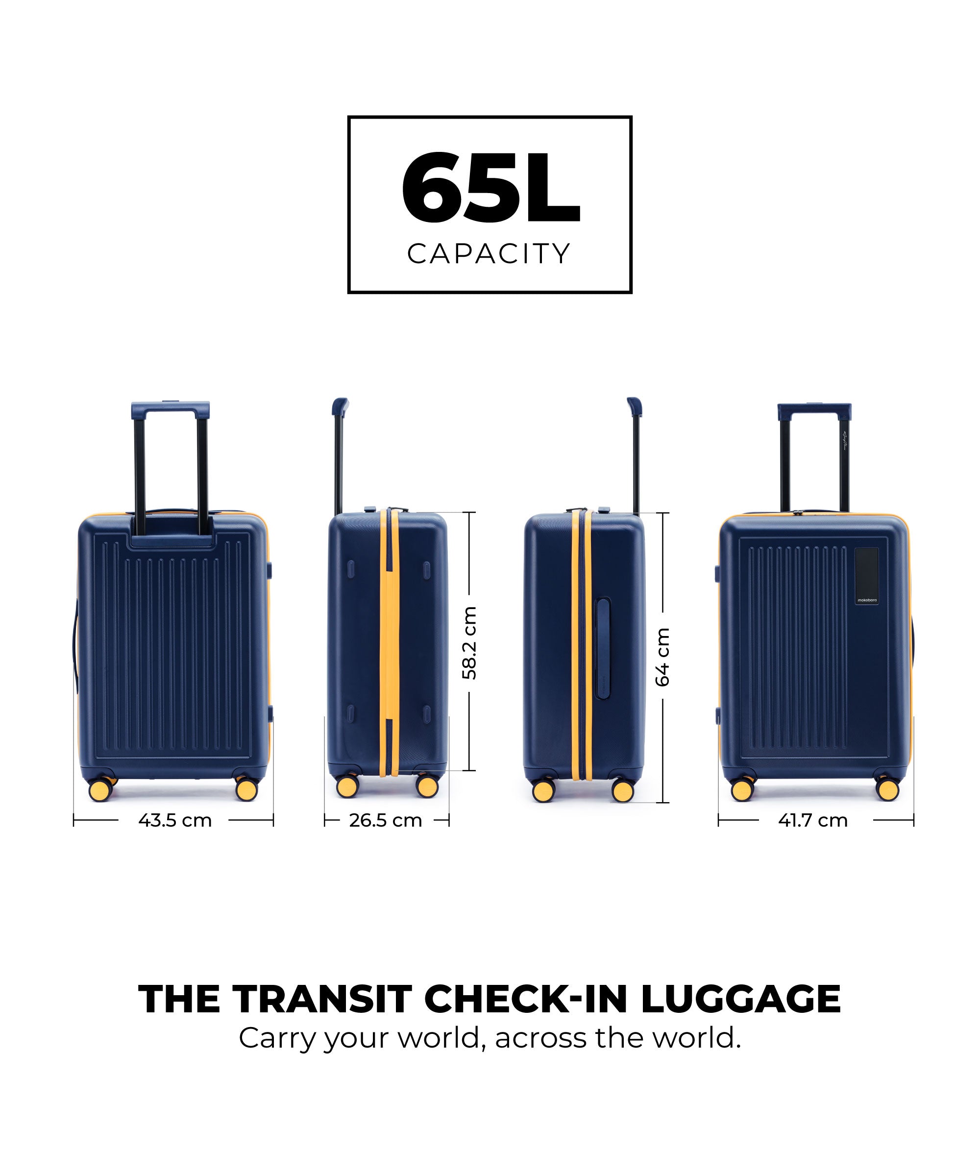 Color_We Meet Again Sunray | The Transit Luggage - Check-in
