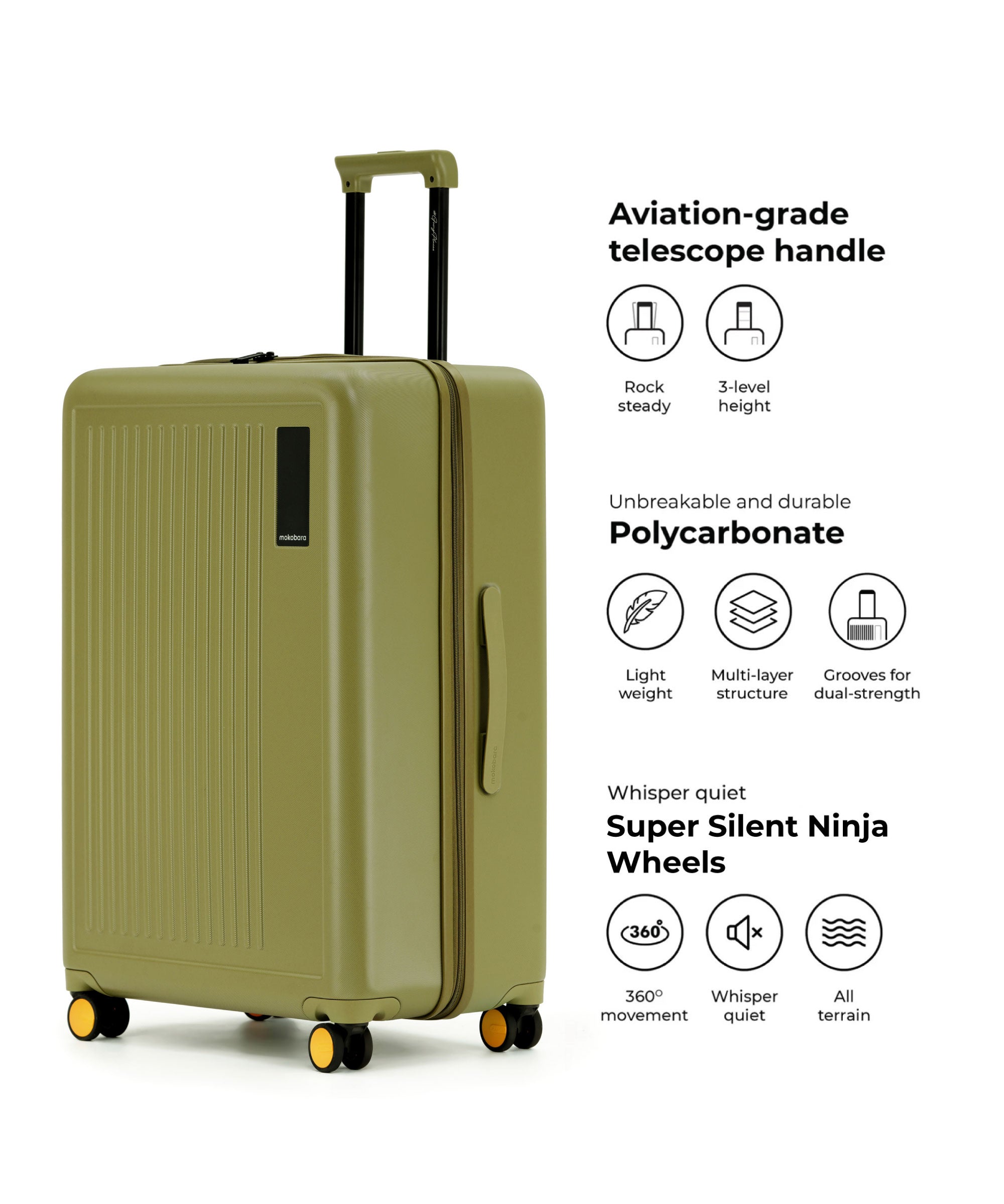 Color_So Matcha | The Transit Luggage - Check-in Large