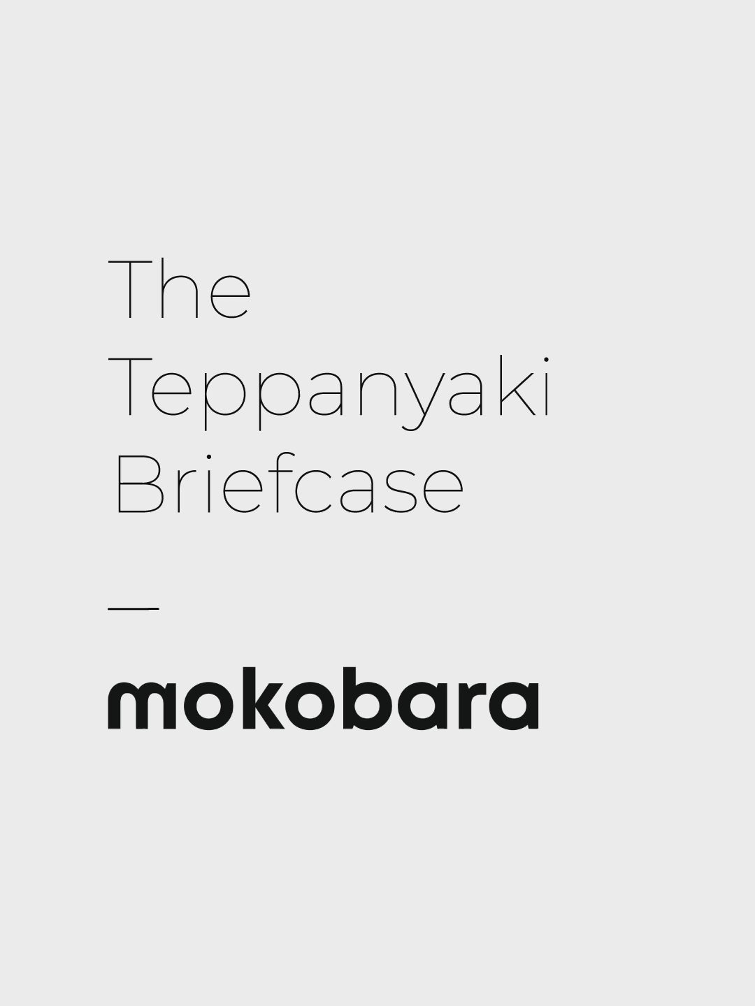 Color_Mokogram Tofu | The Teppanyaki Briefcase