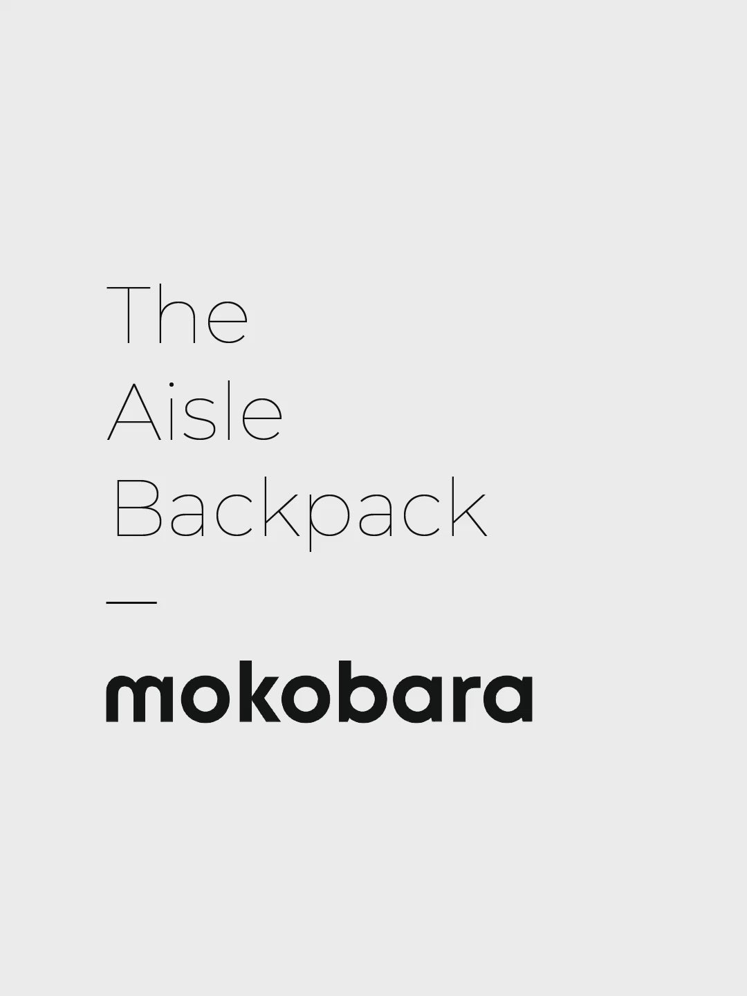Color_Good Genes | The Aisle backpack