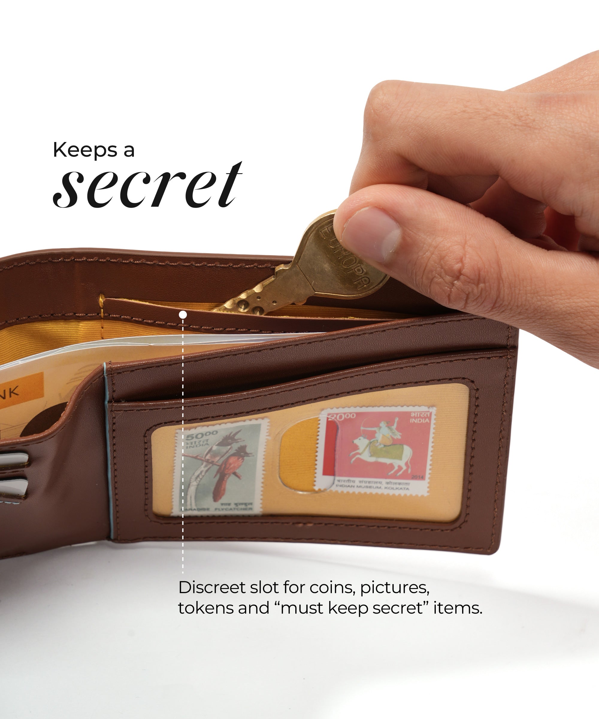 Color_ Tan Lines | The slim wallet