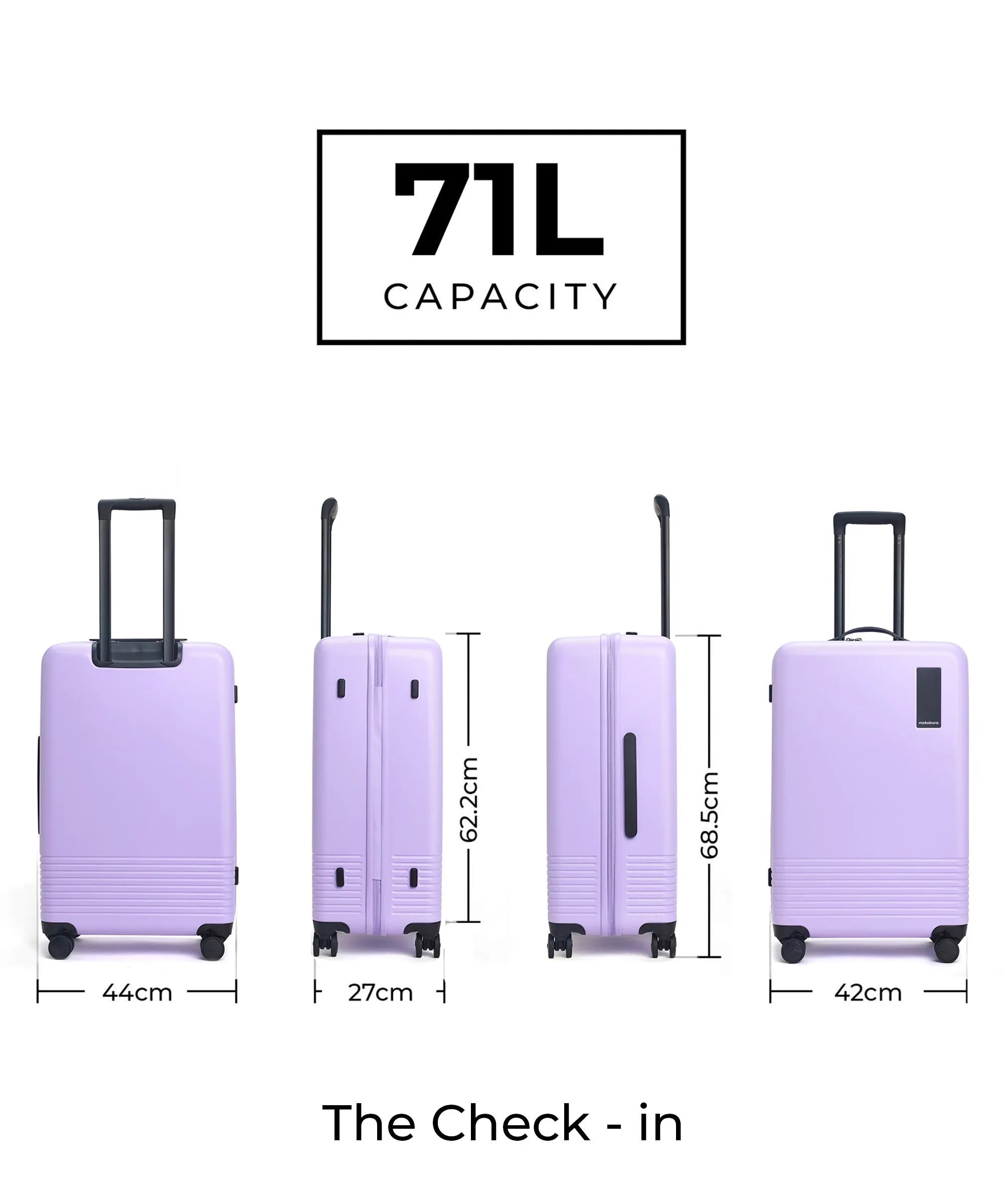 Color_Cosmic Vibes (Limited Edition) | The Set of 2 Luggage