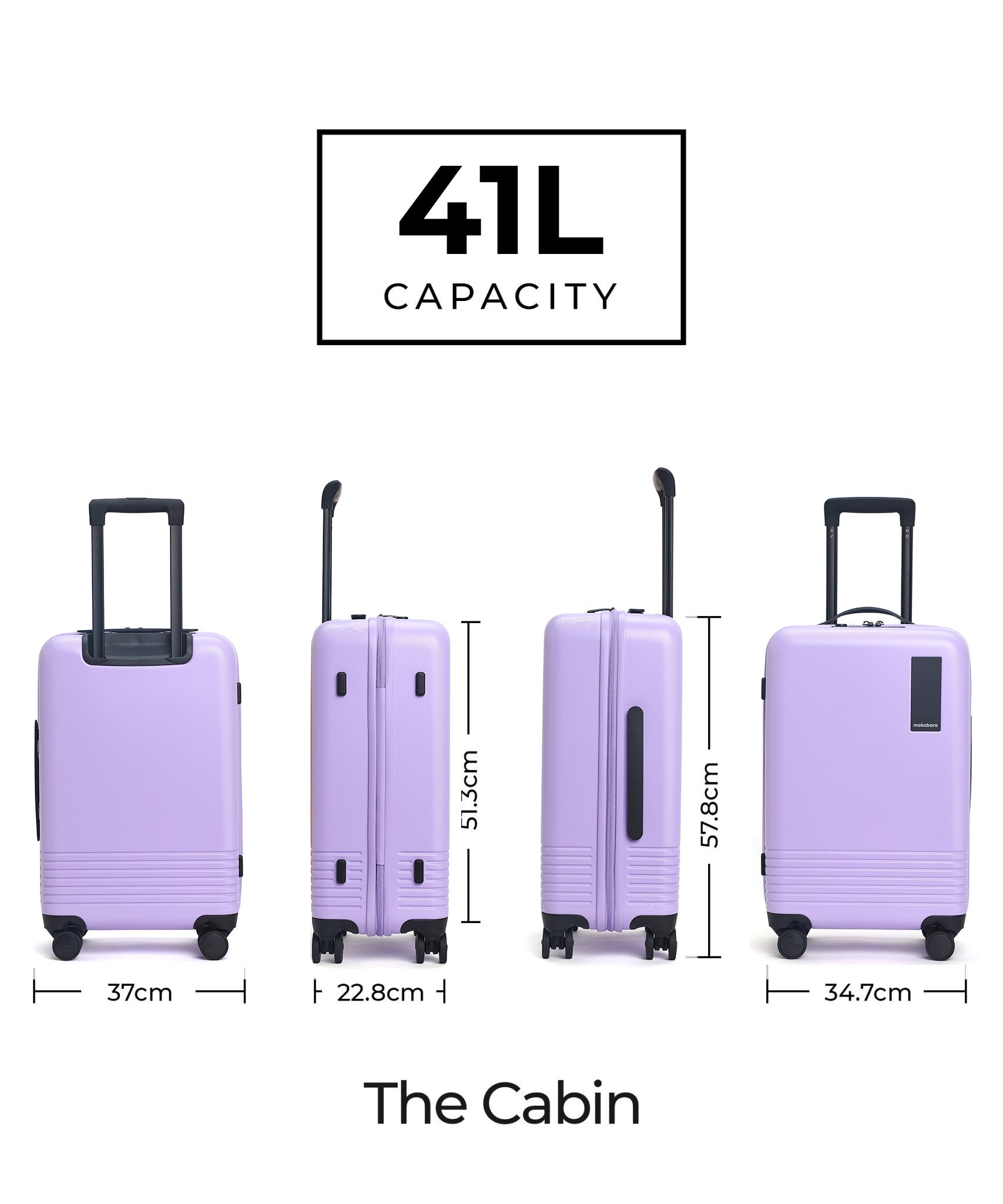 Color_Cosmic Vibes | The Set of 3 Luggage