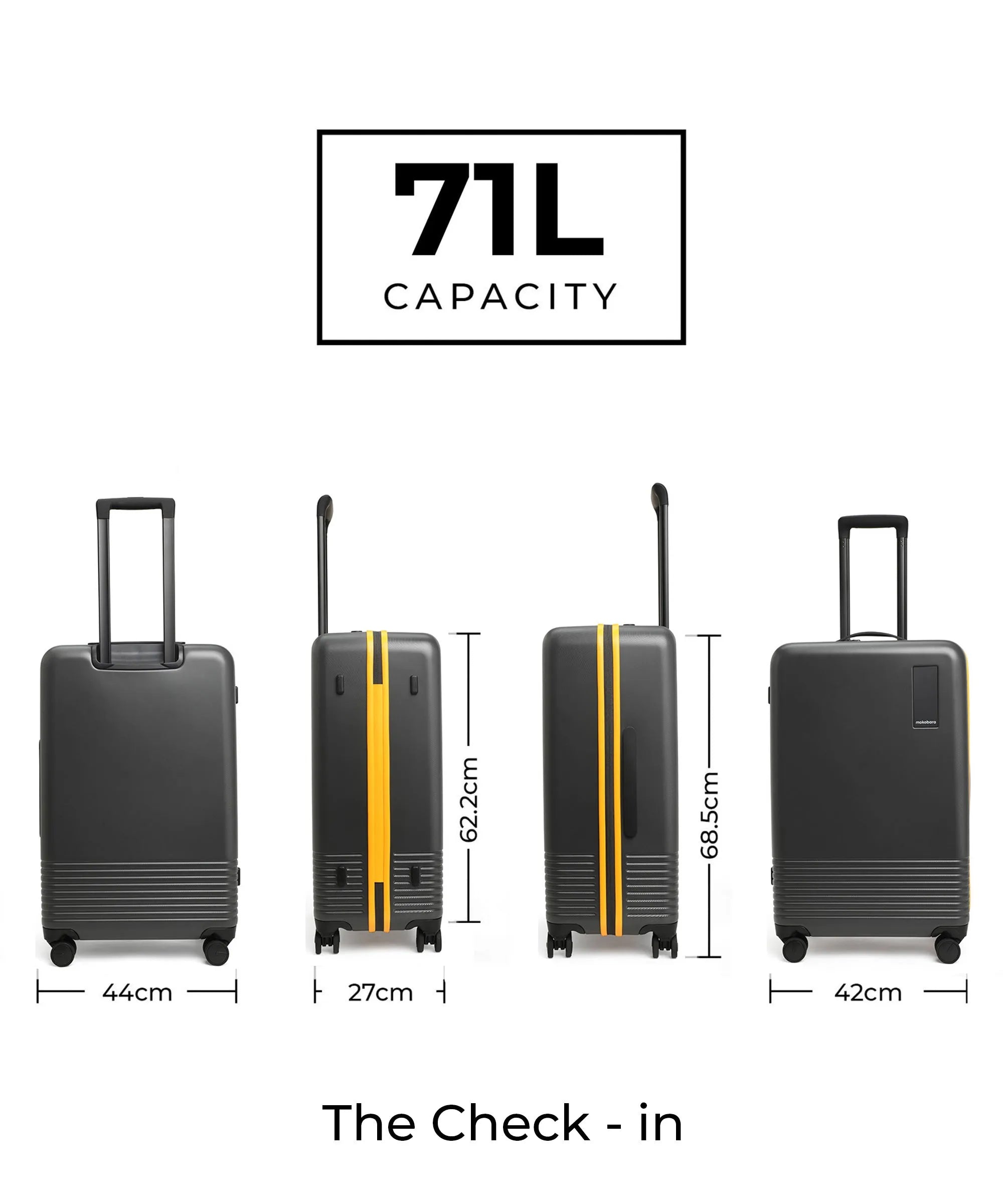 Color_Silhouette | The Set of 2 Luggage
