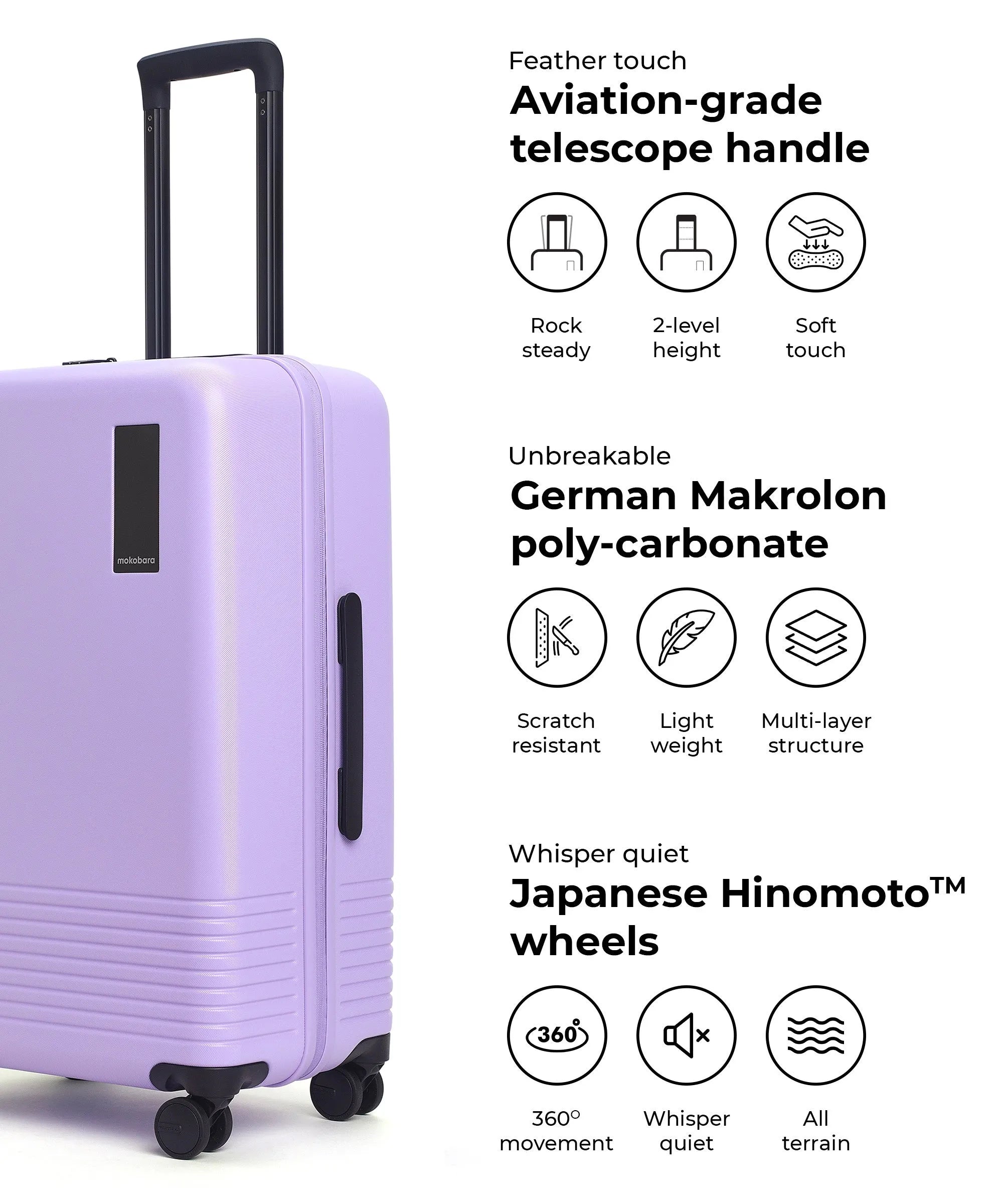 Color_Cosmic Vibes (Limited Edition) | The Set of 2 Luggage