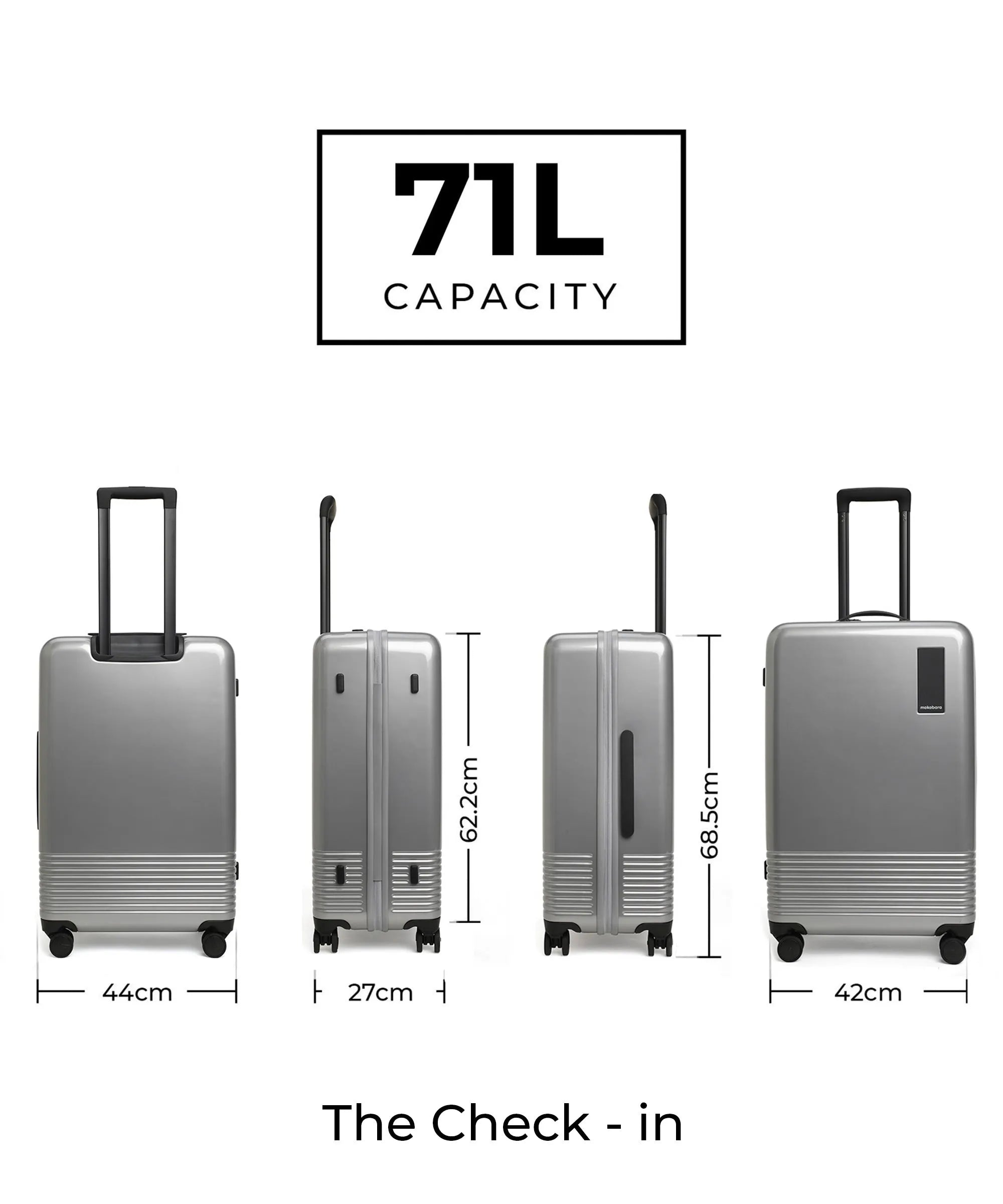 Color_Reflection Day (Gloss Edition) | The Set of 2 Luggage