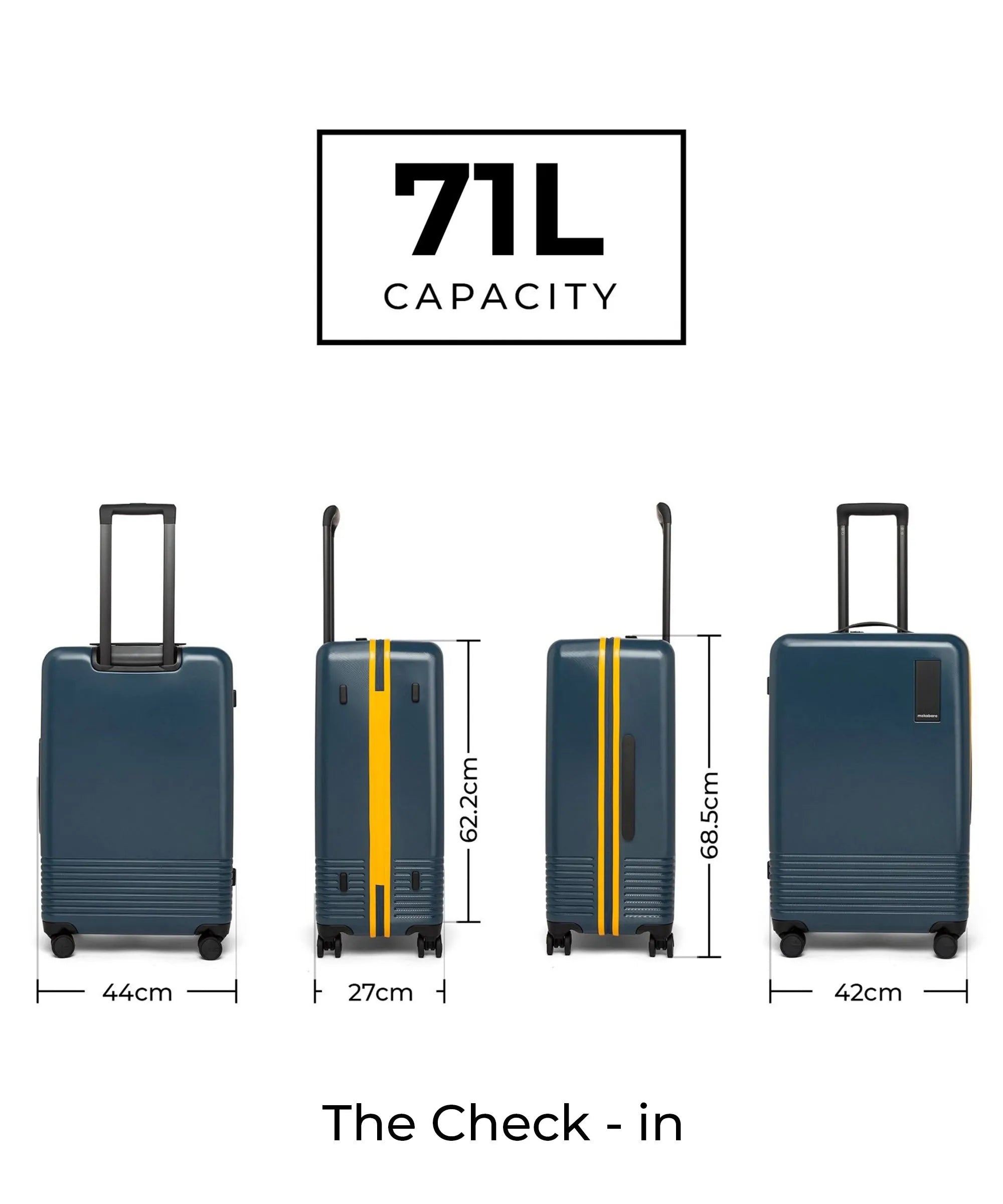 Color_Ocean Sunray (Limited Edition) | The Set of 2 Luggage