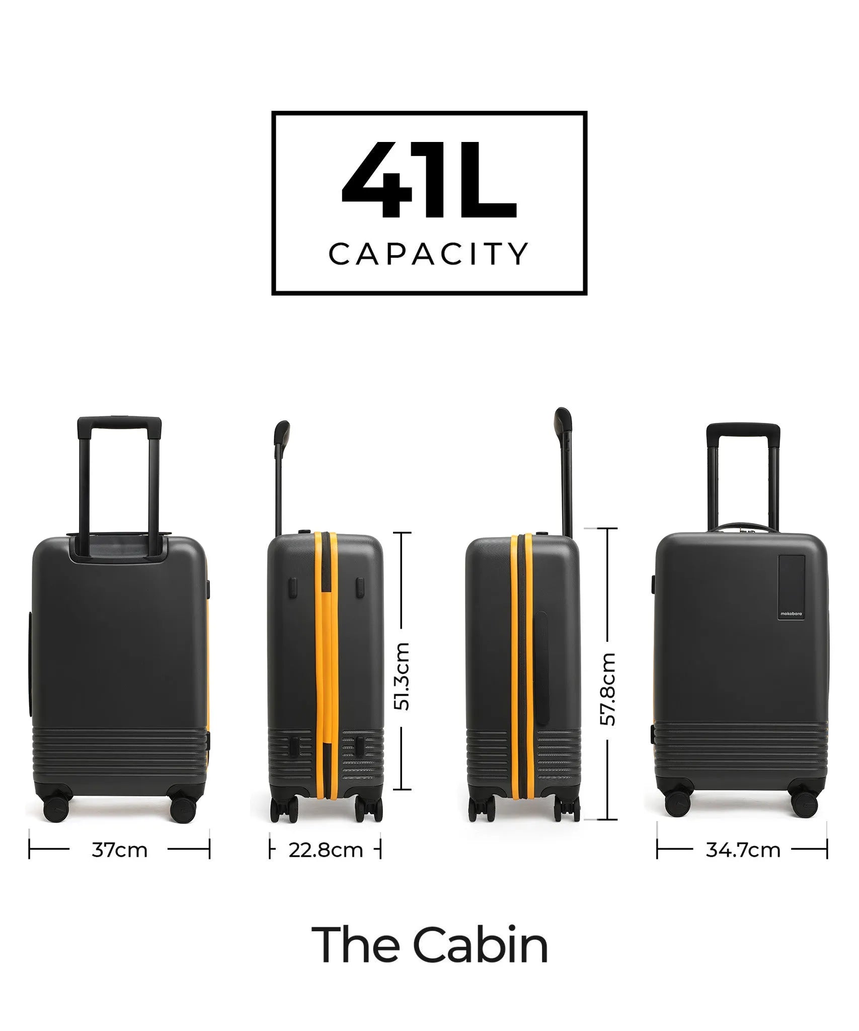 Color_Silhouette | The Set of 2 Luggage