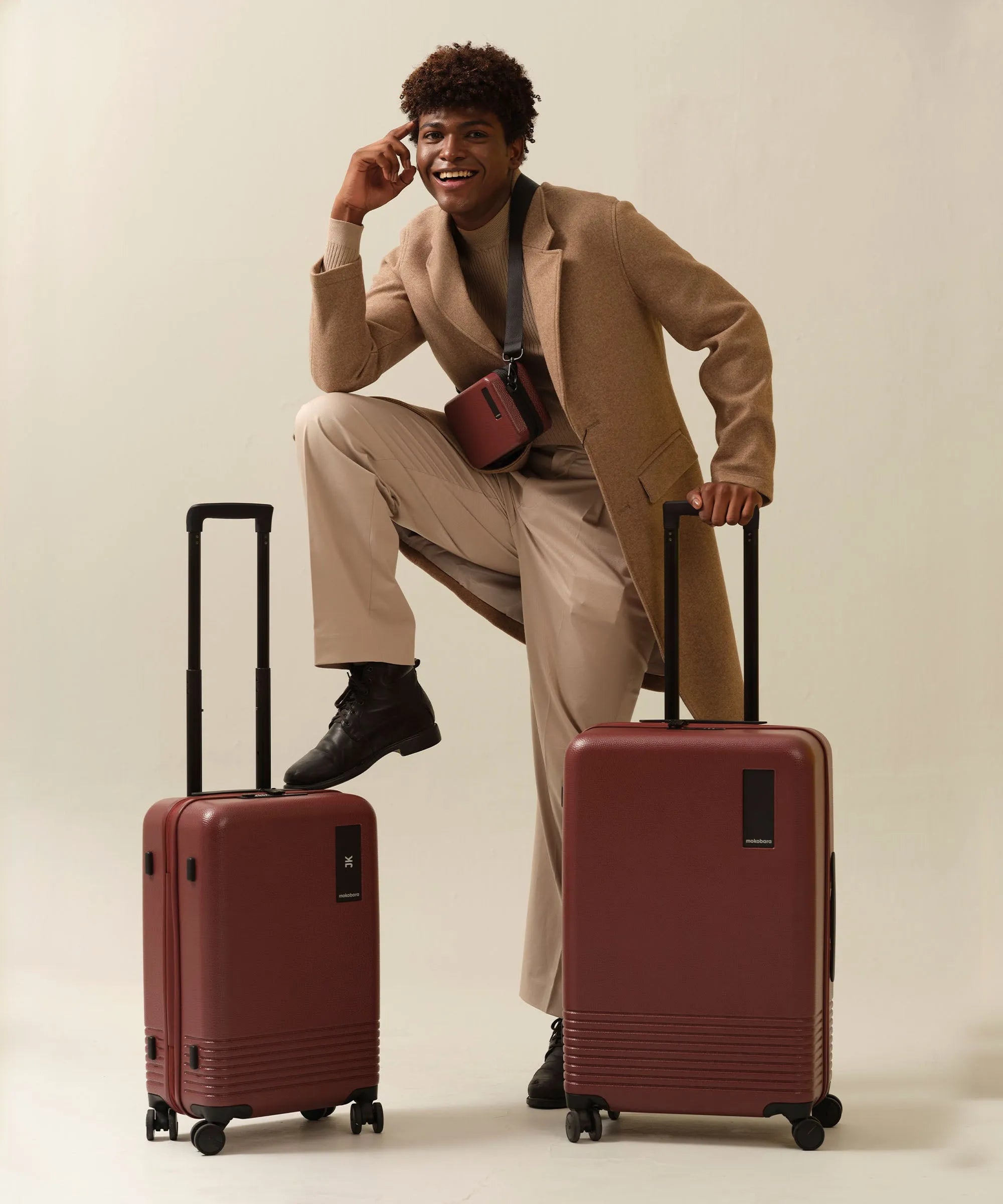 Color_Million Dollar (Premium Texture) | Set of Two Luggage