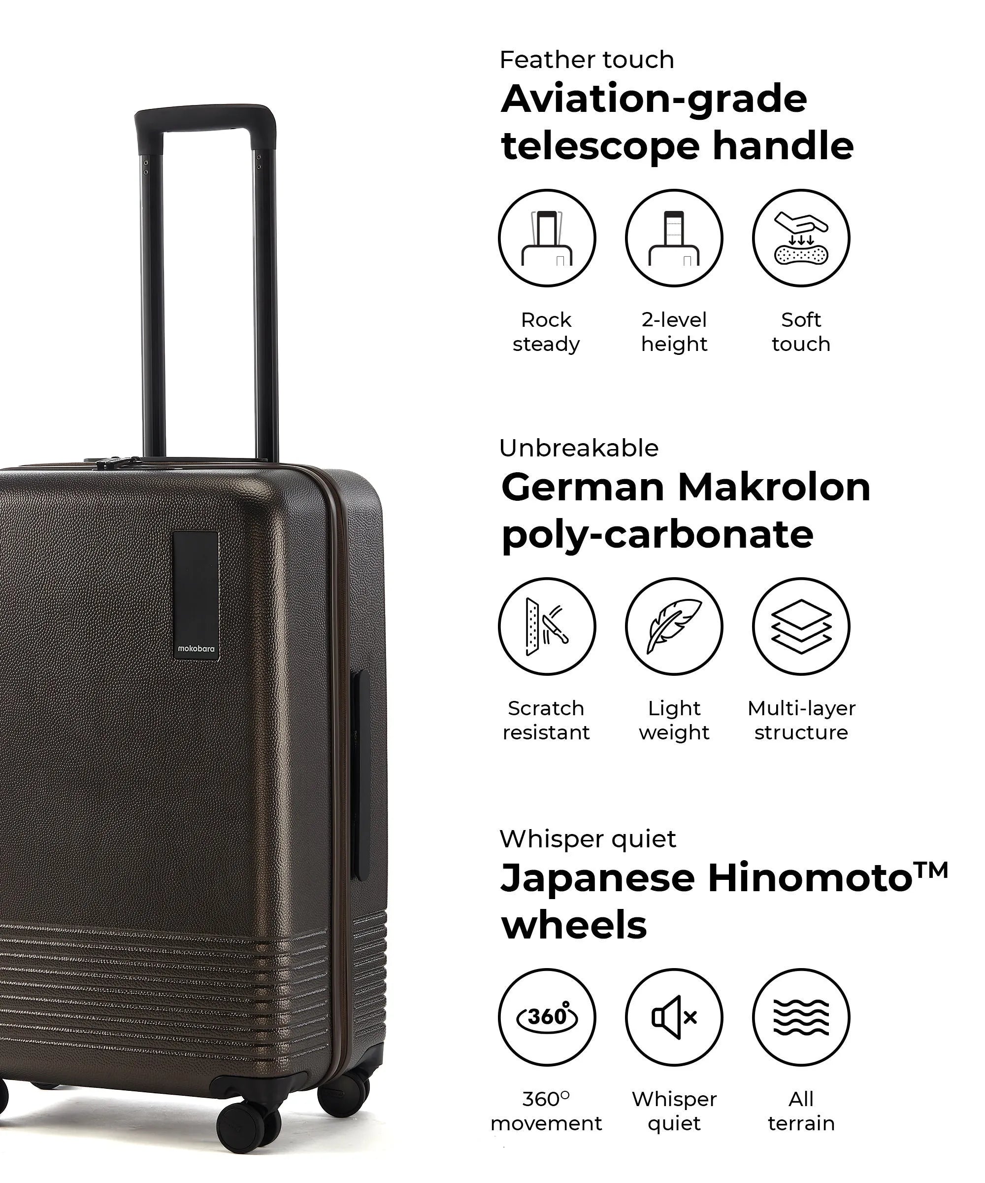 Color_Money Moves Sunray (Limited Edition) | The Set of 2 Luggage