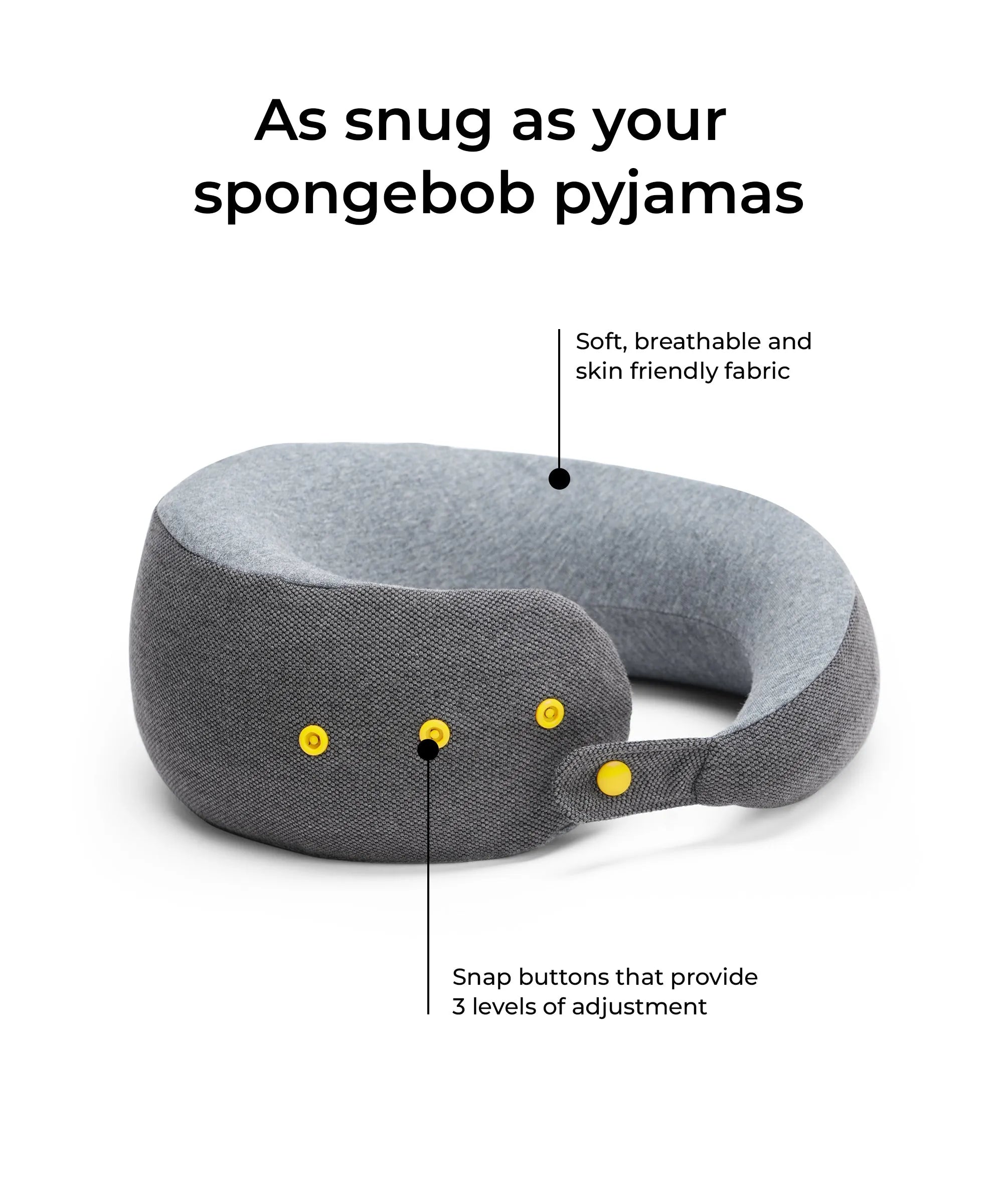 Color_Seize the Gray | The Travel Pillow