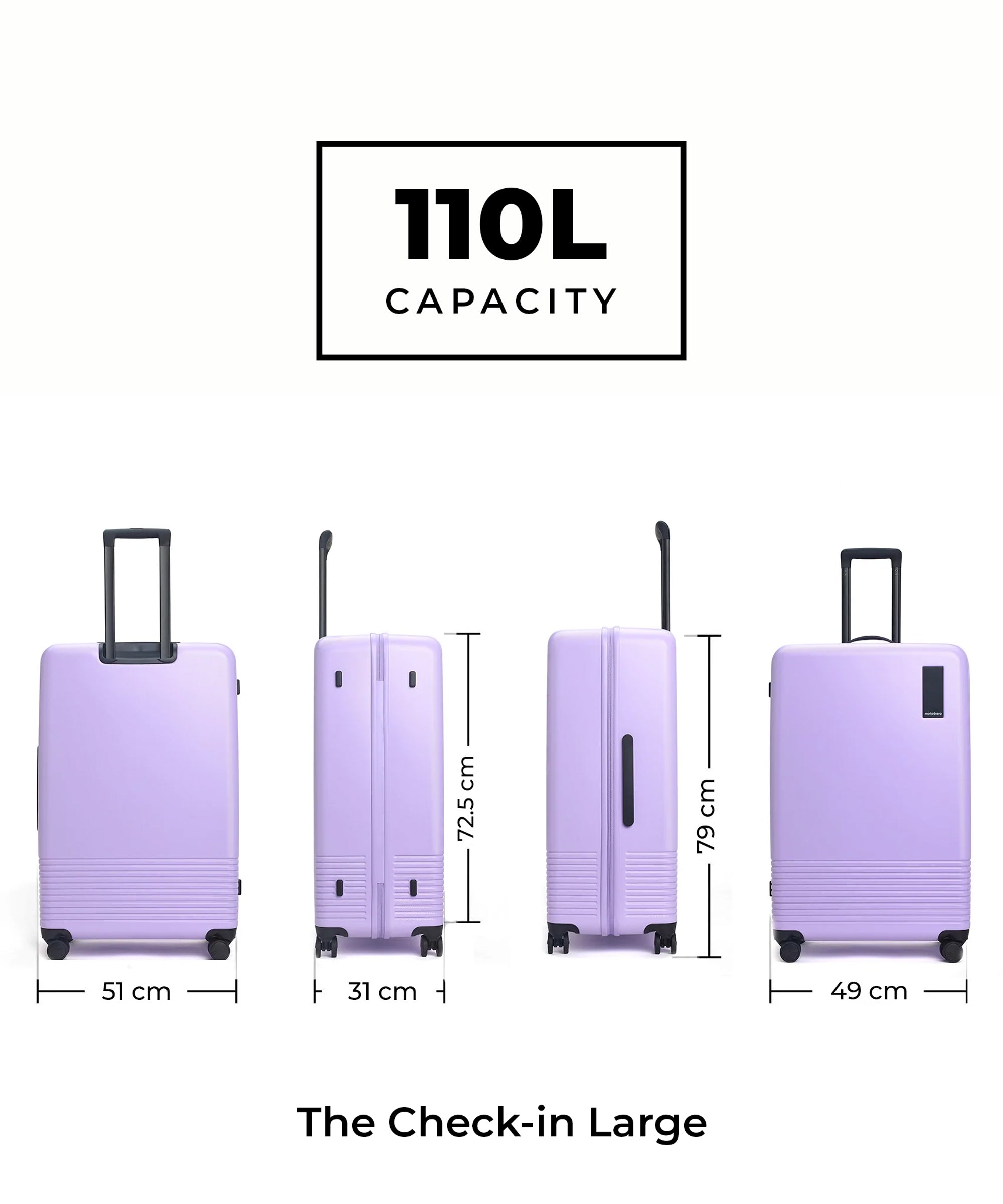Color_Cosmic Vibes | The Set of 3 Luggage