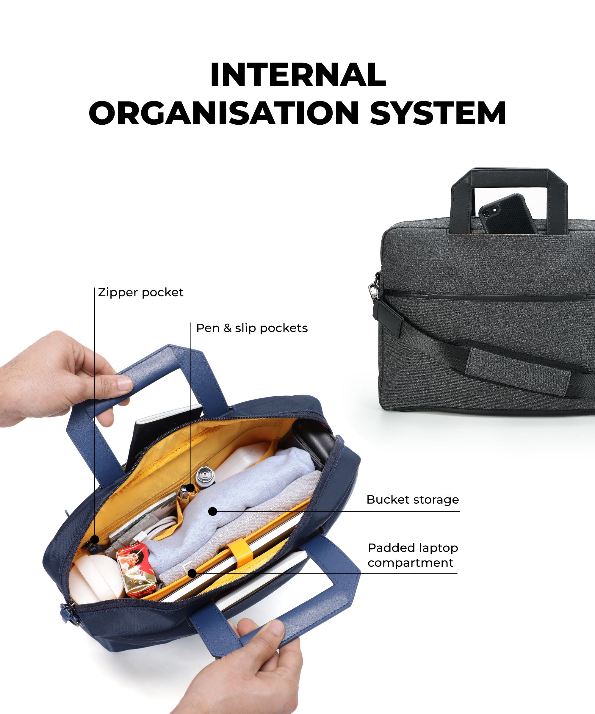 Color_Tailored Gray | The Briefcase