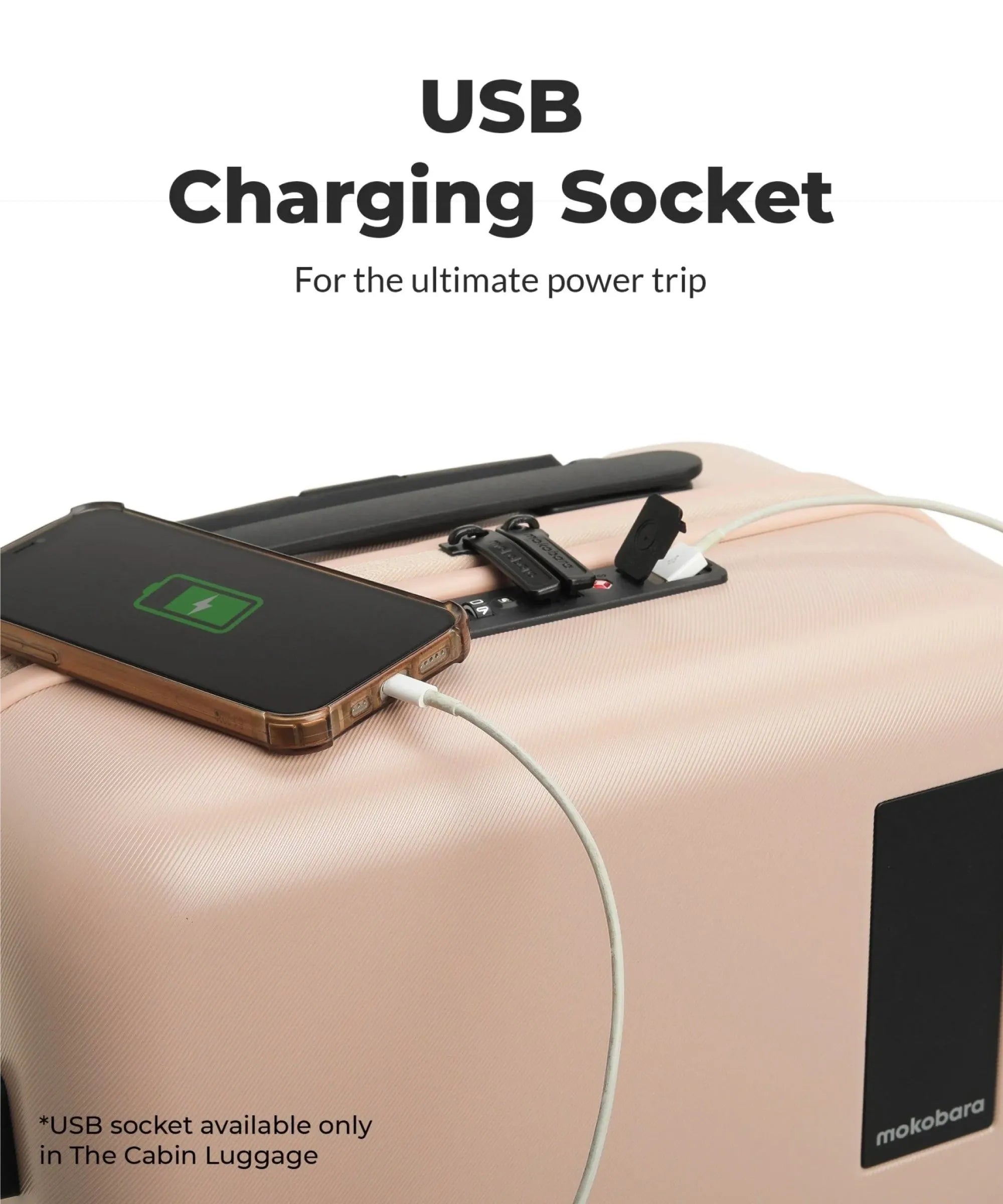 Color_No Filter | The Check-in Large Luggage