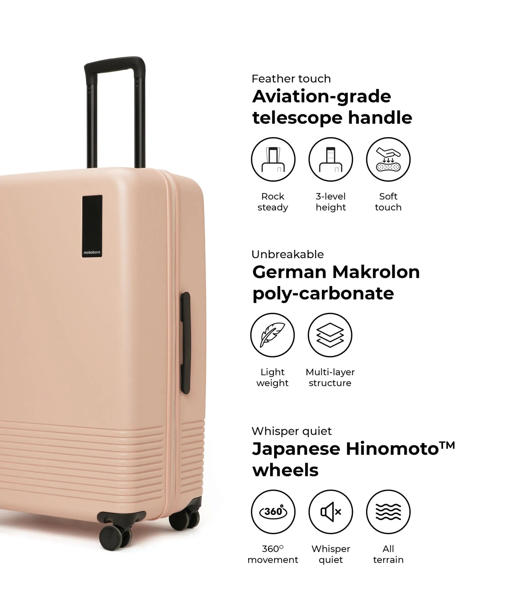 Color_No Filter | The Check-in Large Luggage