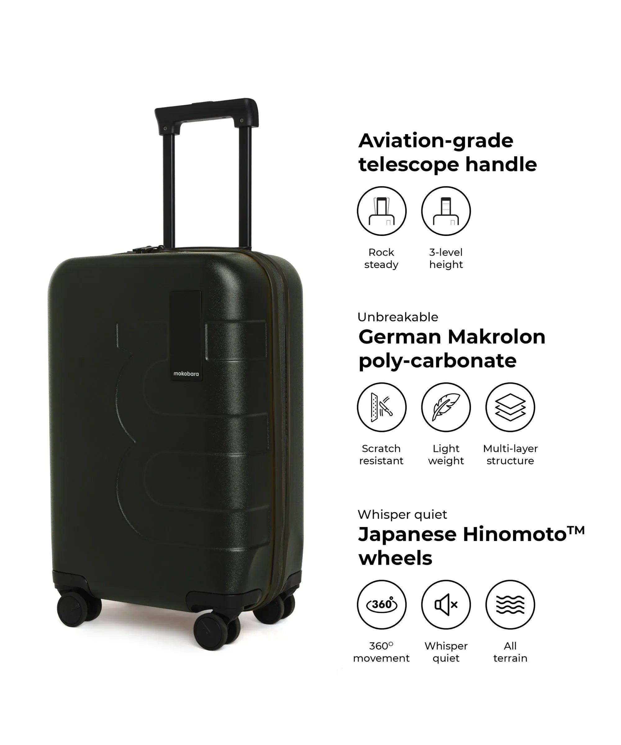 Color_4AM Forest | The Em Cabin Luggage