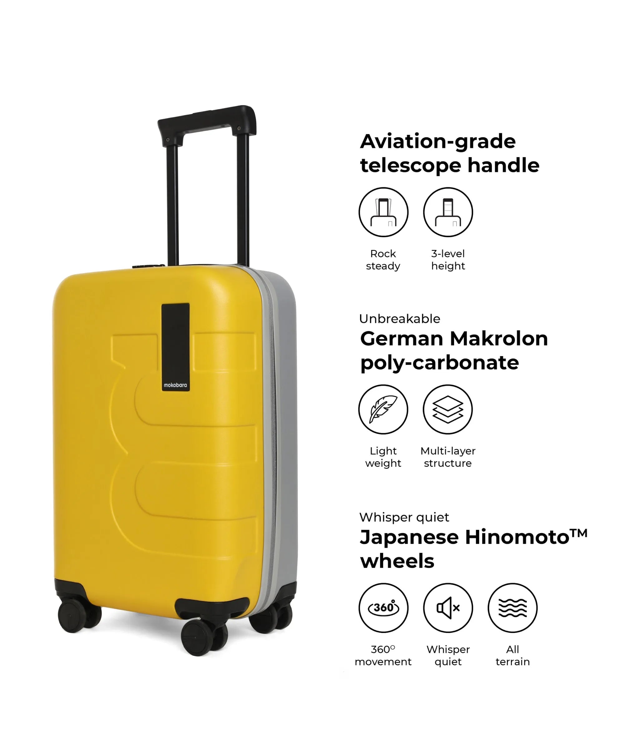 Color_Stir Sunshine (Limited Edition) | The Em Cabin Luggage